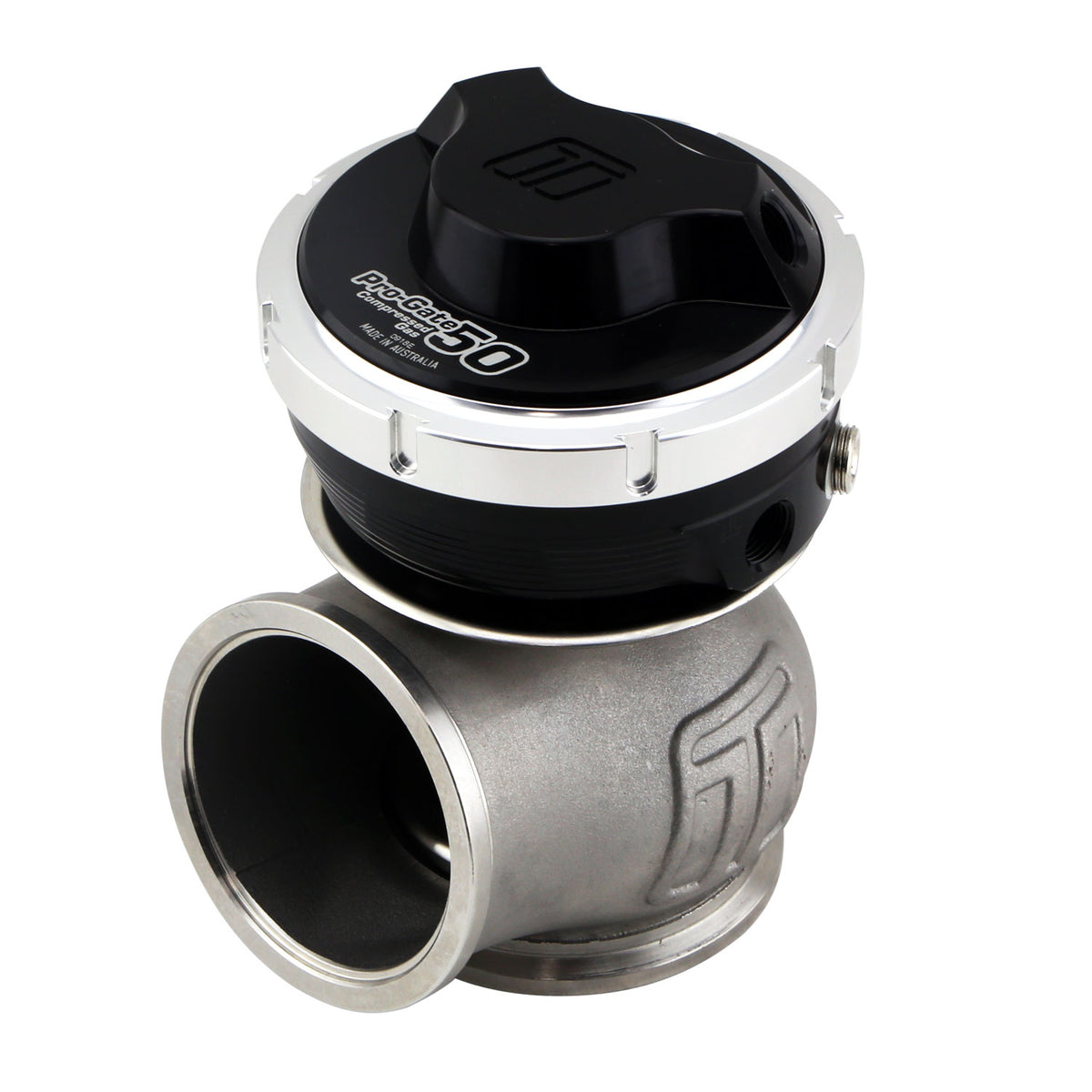 Wastegate extern Turbosmart Pro-Gate 50 GenV 5 psi, negru - TS-0554-1202