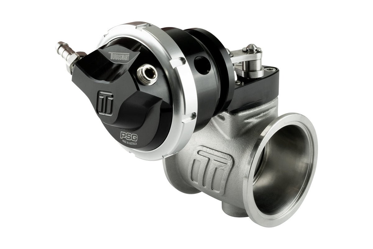 Wastegate extern pneumatic Turbosmart Straight Gate 6 psi, negru - TS-0565-1762