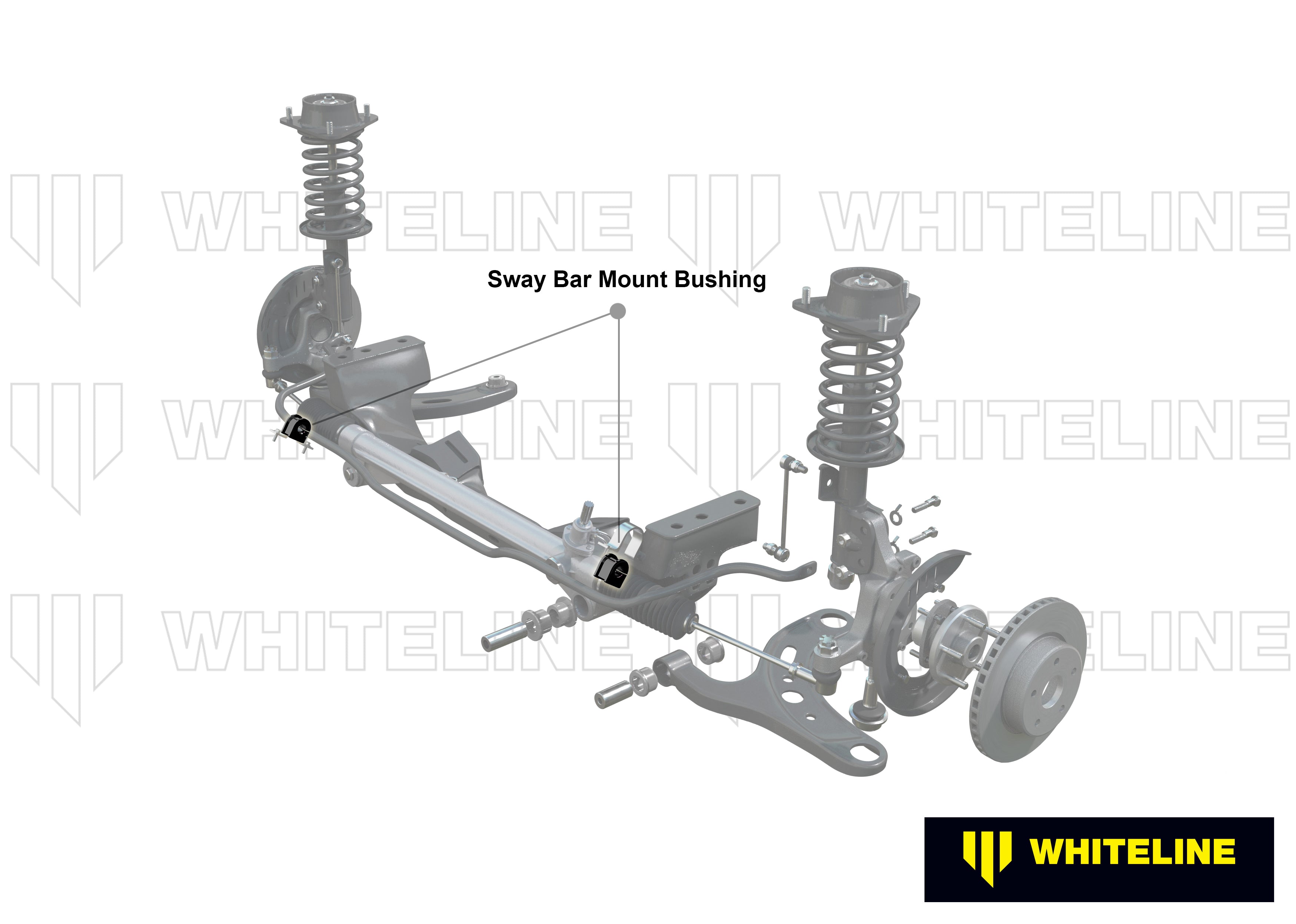 Set bucse suport bara stabilizatoare 26mm Whiteline pentru Hyundai I30 - W0402-26