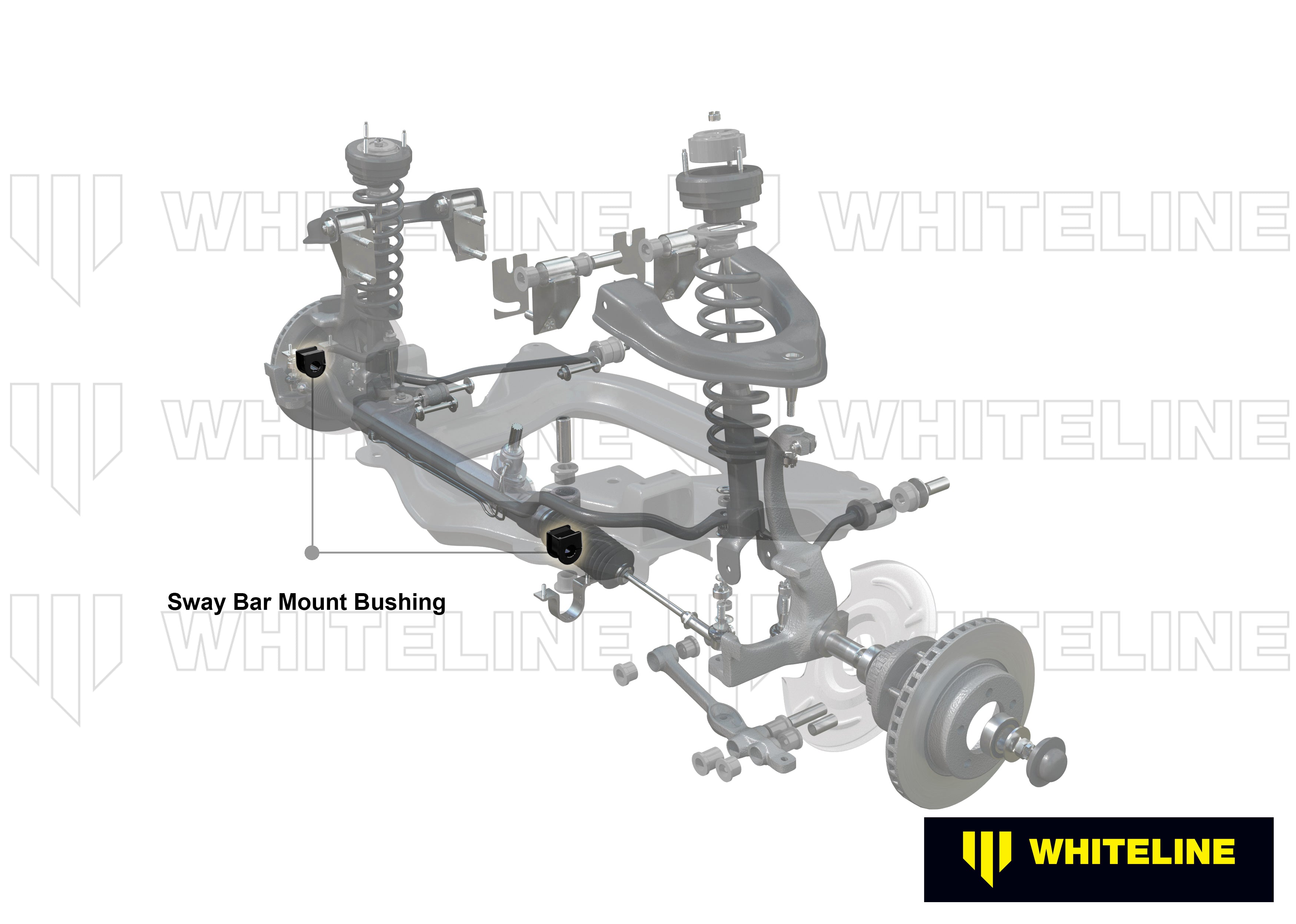 Set bucse suport bara stabilizatoare 28mm Whiteline pentru Nissan 300Zx - W0407-28