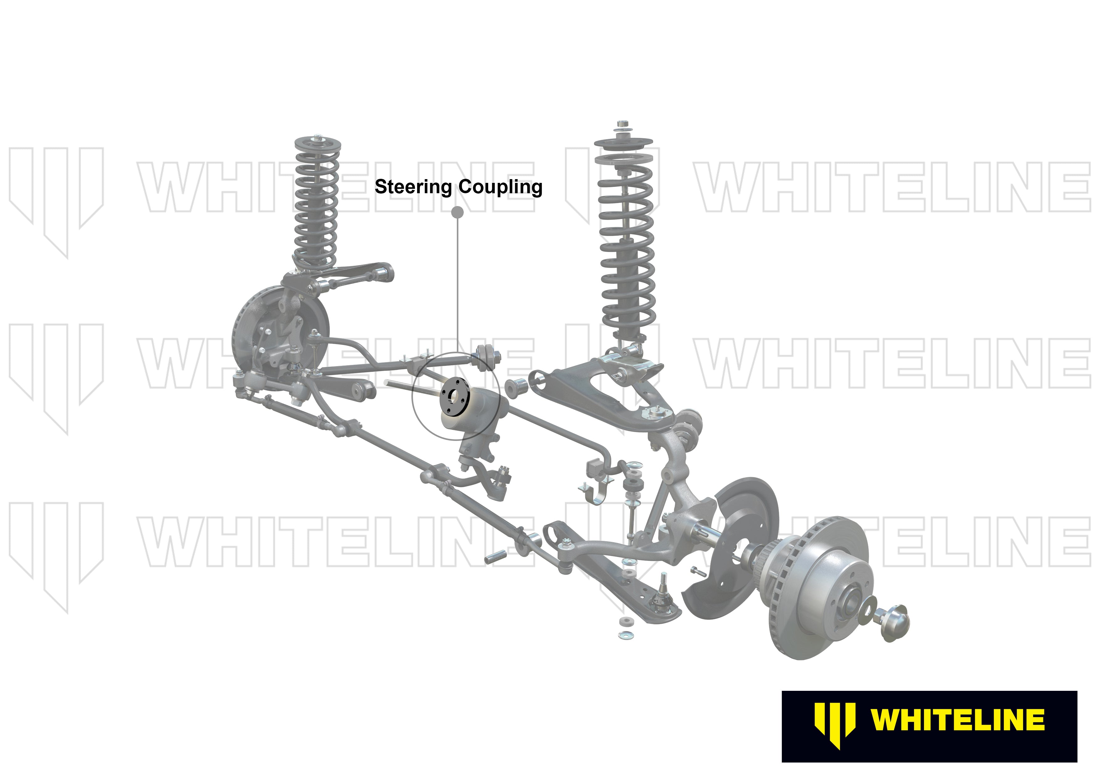Set bucse cuplaj directie Whiteline pentru Universal Products Steering Coupling - Bushings - W11163