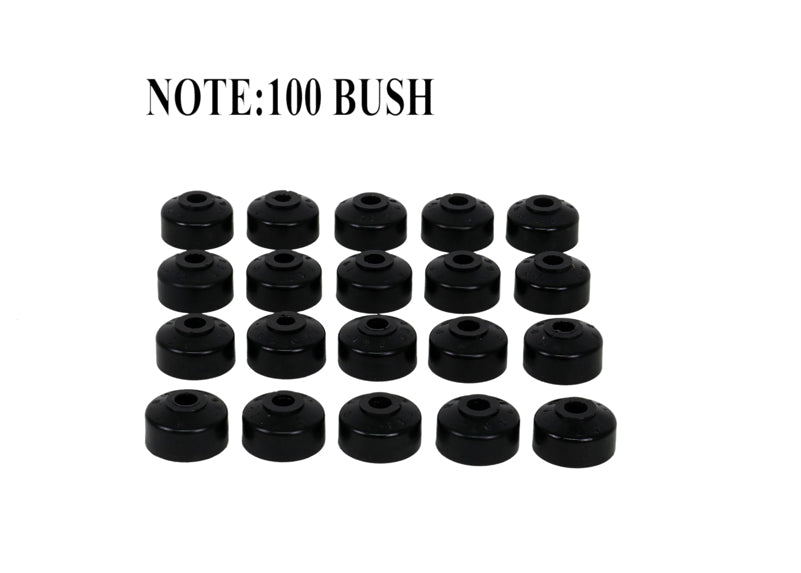Bieleta antiruliu set bucse Whiteline pentru Universal Products Bulk/Trade Packs - W21999A/100