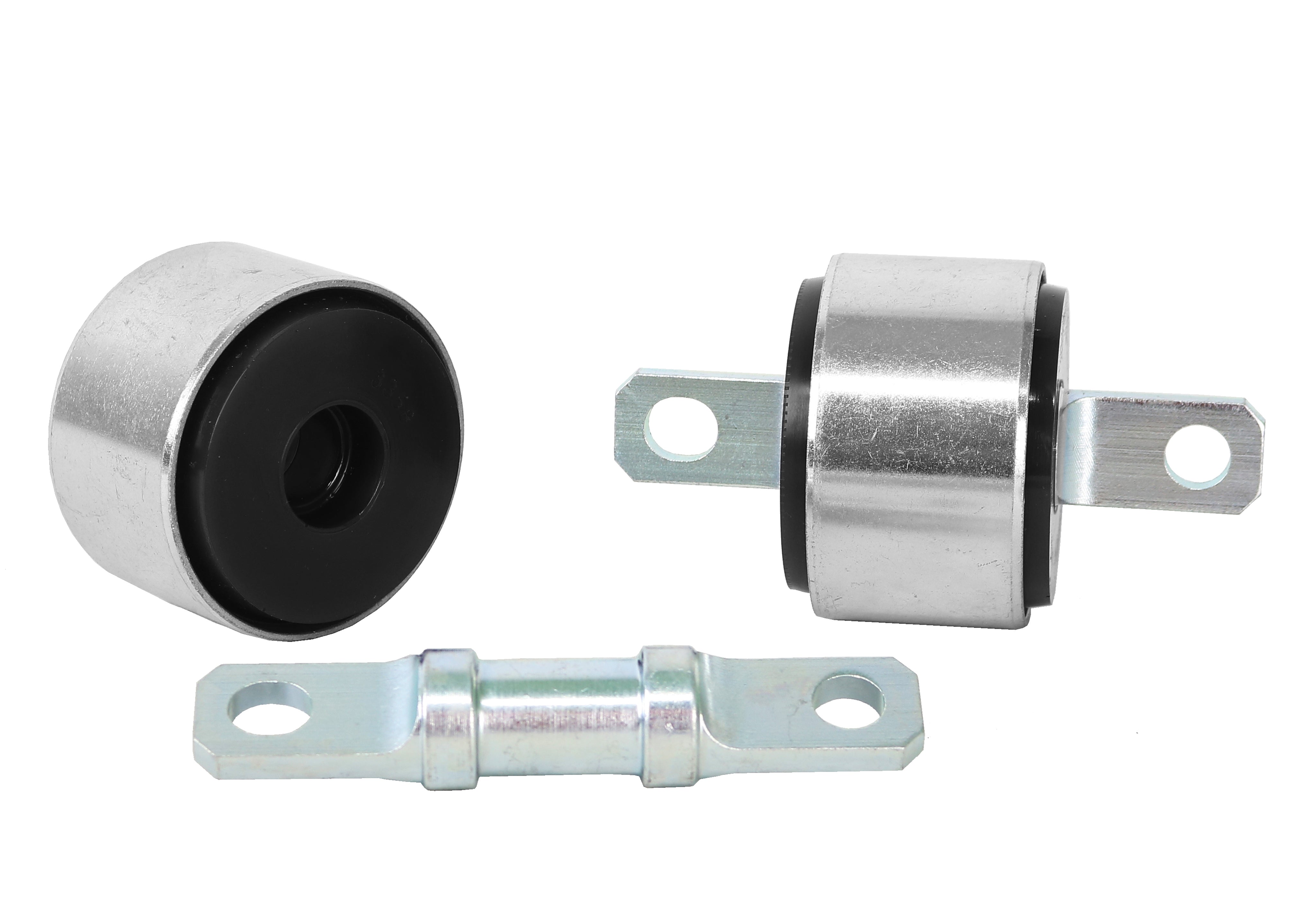 Set bucse brat longitudinal fata Whiteline pentru Chrysler Sebring / Citroën C-Crosser / Dodge Caliber / Fiat Freemont / Jeep Compass / Mitsubishi Asx / Peugeot 4007 - W63350