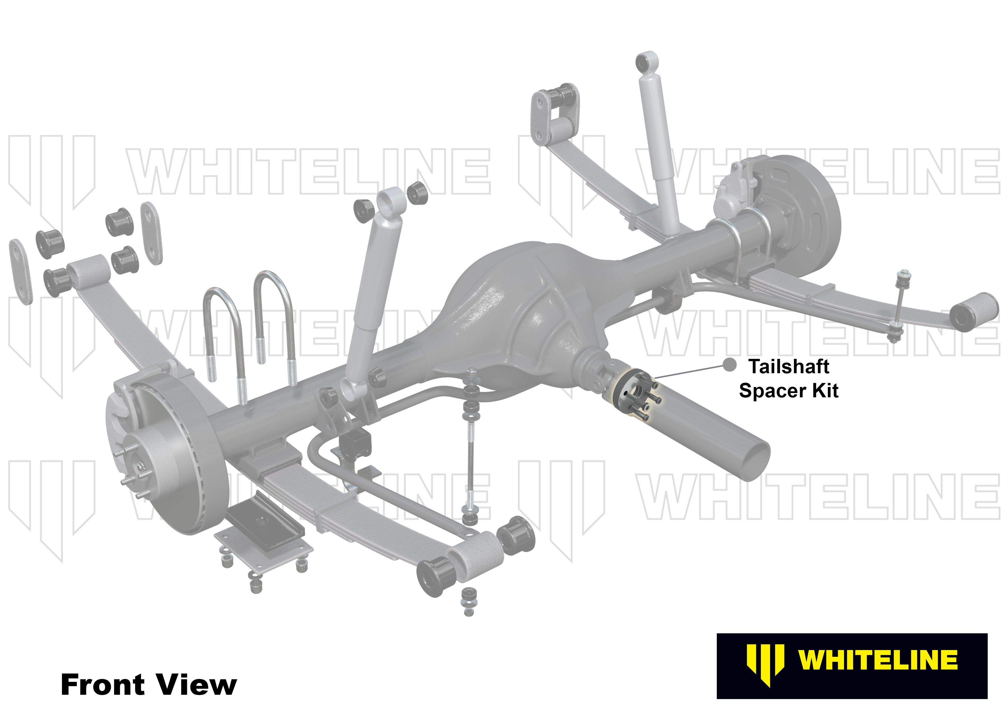 Kit distantier cardan Whiteline pentru Mitsubishi Triton - W93197