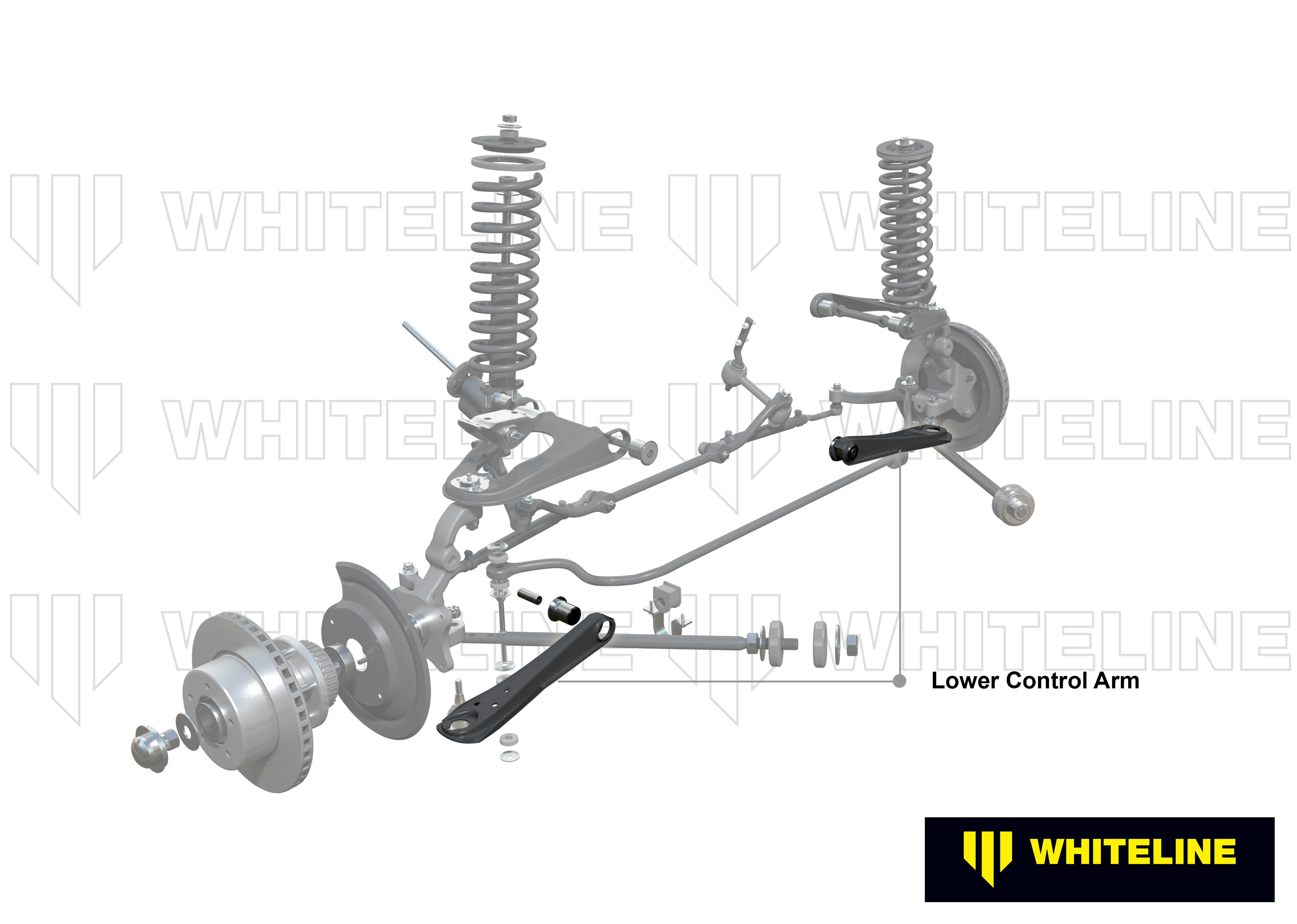 Brat suspensie inferior complet Whiteline pentru Nissan Xfn - WA201A