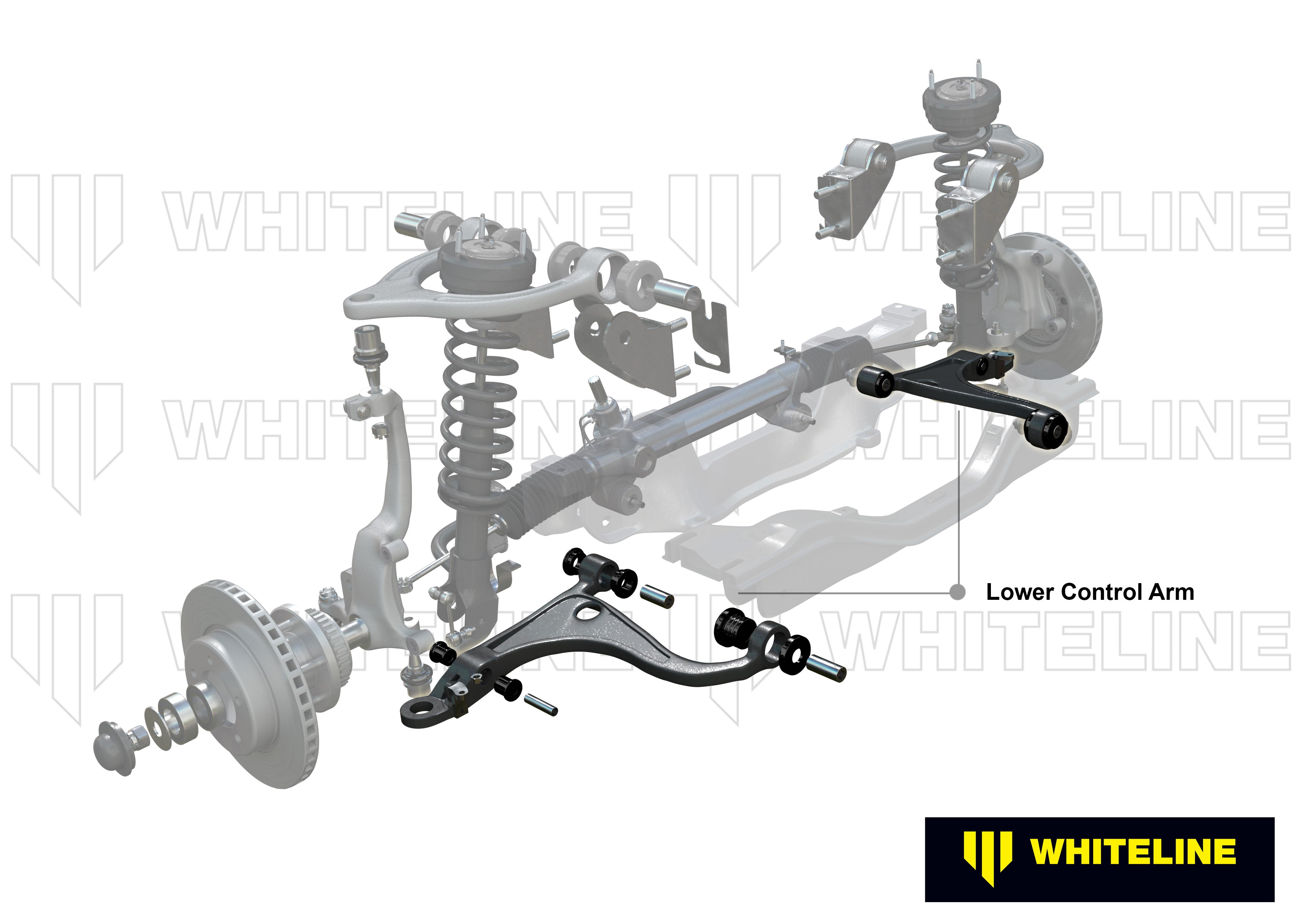 Brat suspensie inferior complet left Whiteline pentru Ford Ltd - WA312L