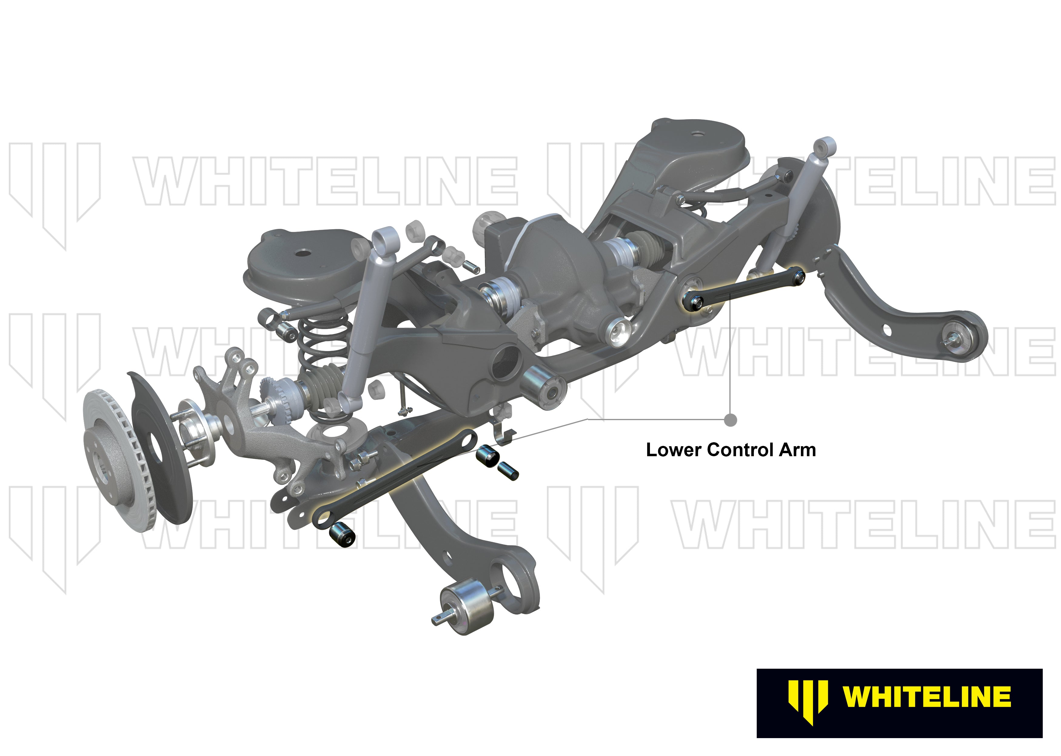 Brat suspensie inferior front brat complet left Whiteline pentru Ford Escape / Mazda 3 / Volvo C30 - WA401