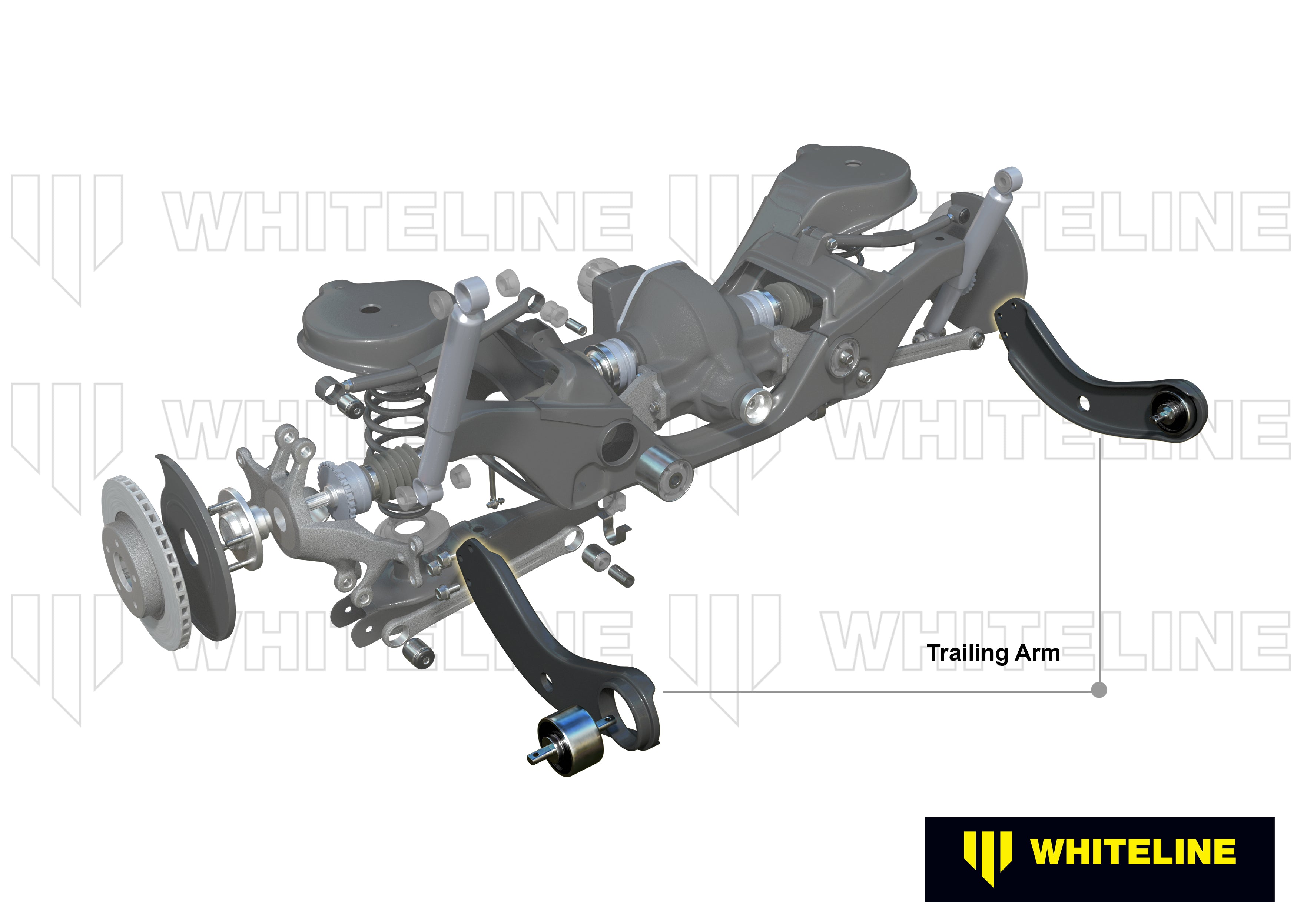 Brat longitudinal inferior complet left Whiteline pentru Ford Ltd - WA414L