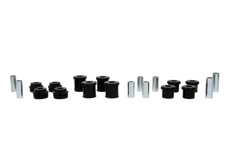 Control arm/brat tensor set bucse Whiteline pentru Nissan Navara - WEK020
