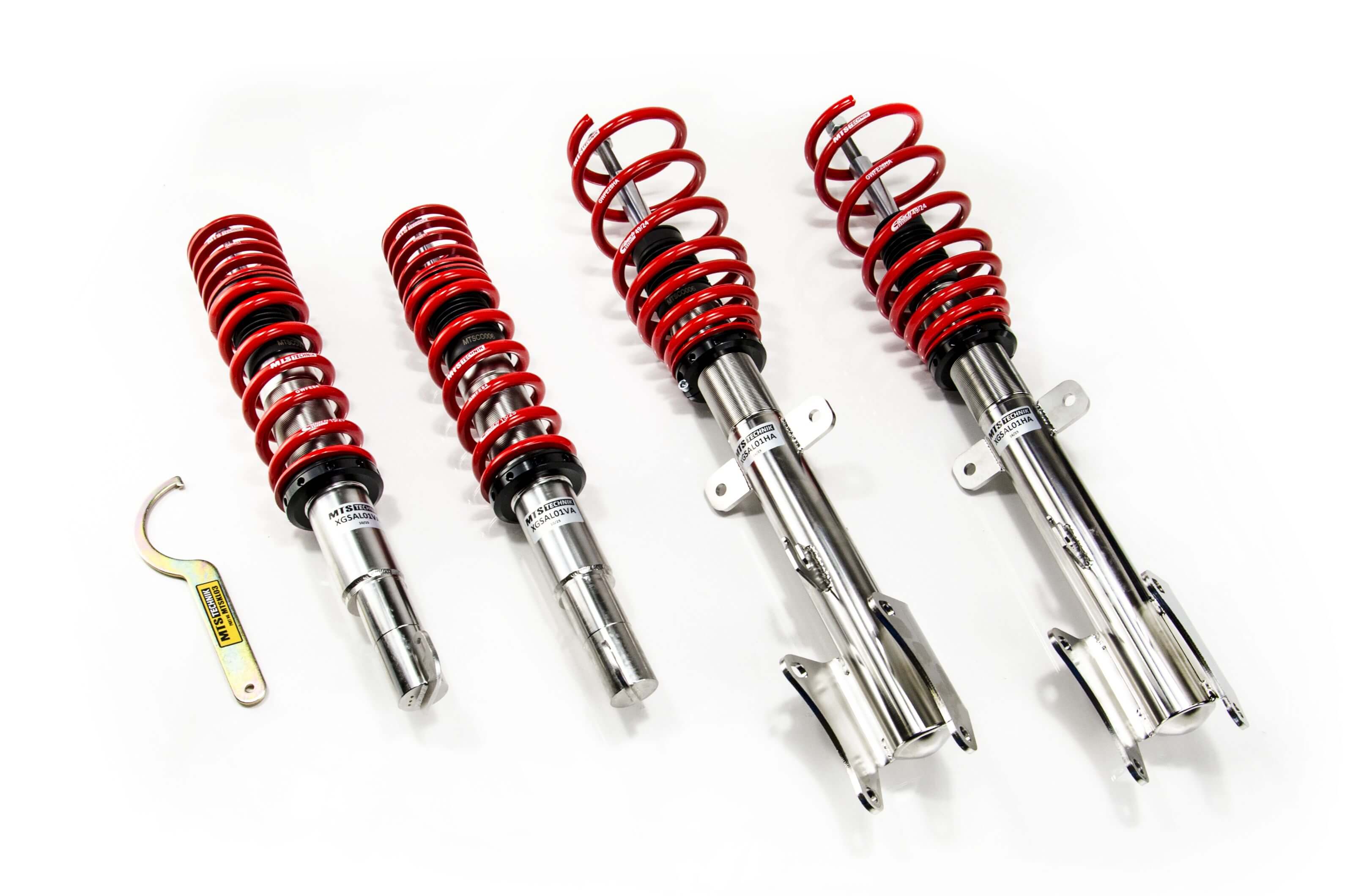 Suspensie Reglabila Coilover MTS Technik Street pentru Alfa Romeo 147 (937), 156 (932) si altele - XMTSGWAL02