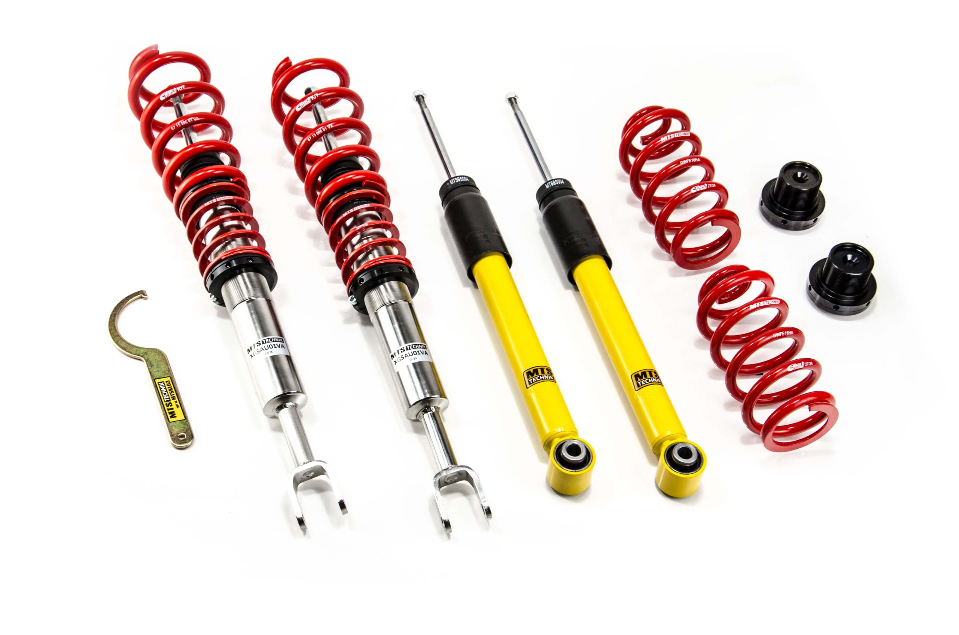Suspensie Reglabila Coilover MTS Technik Street pentru Audi A4 B6 (8E), A4 B7 (8E) - XMTSGWAU01