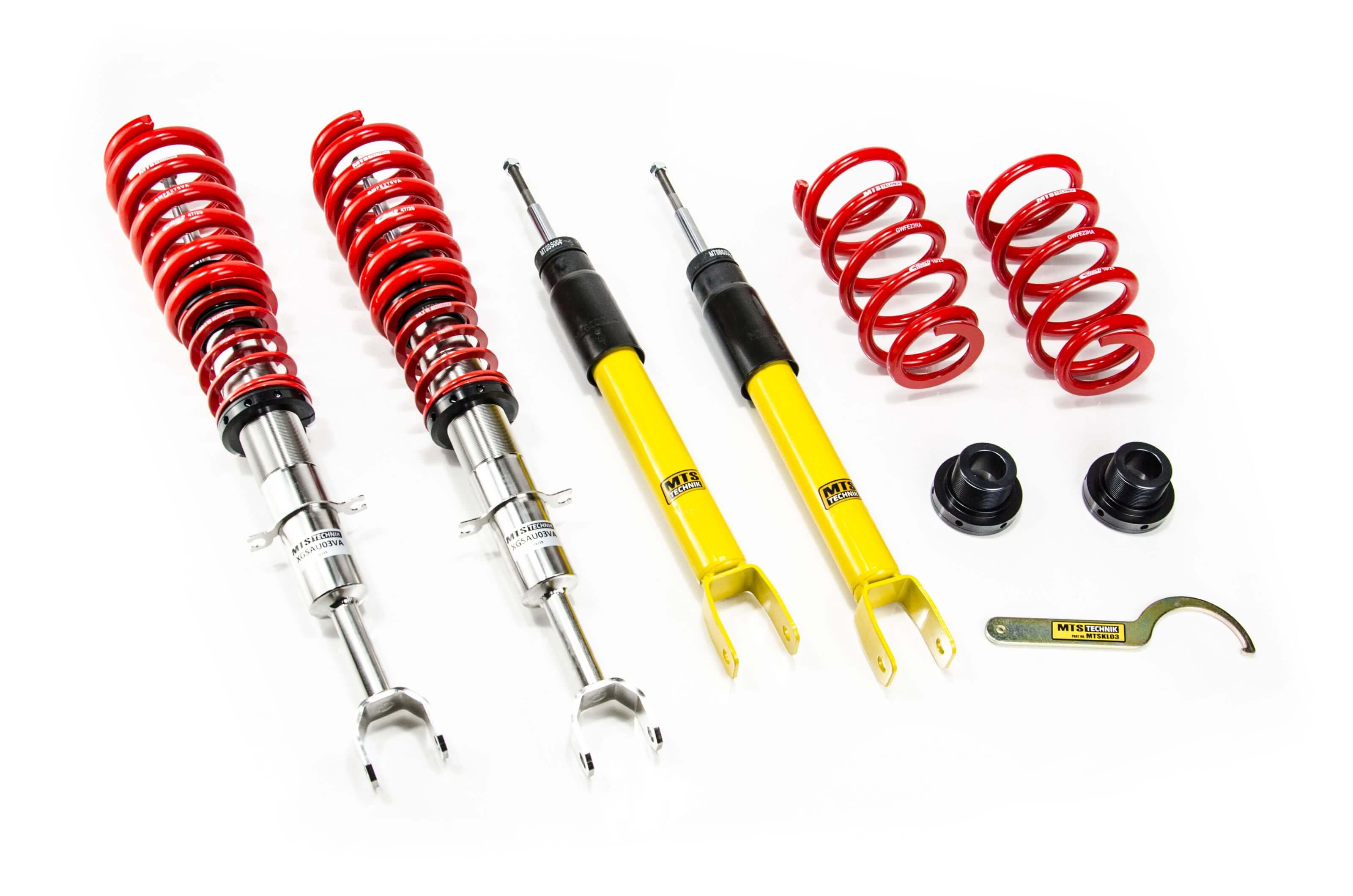 Suspensie Reglabila Coilover MTS Technik Stance pentru Audi A8 D2 (4D) - XMTSGWAU22-S
