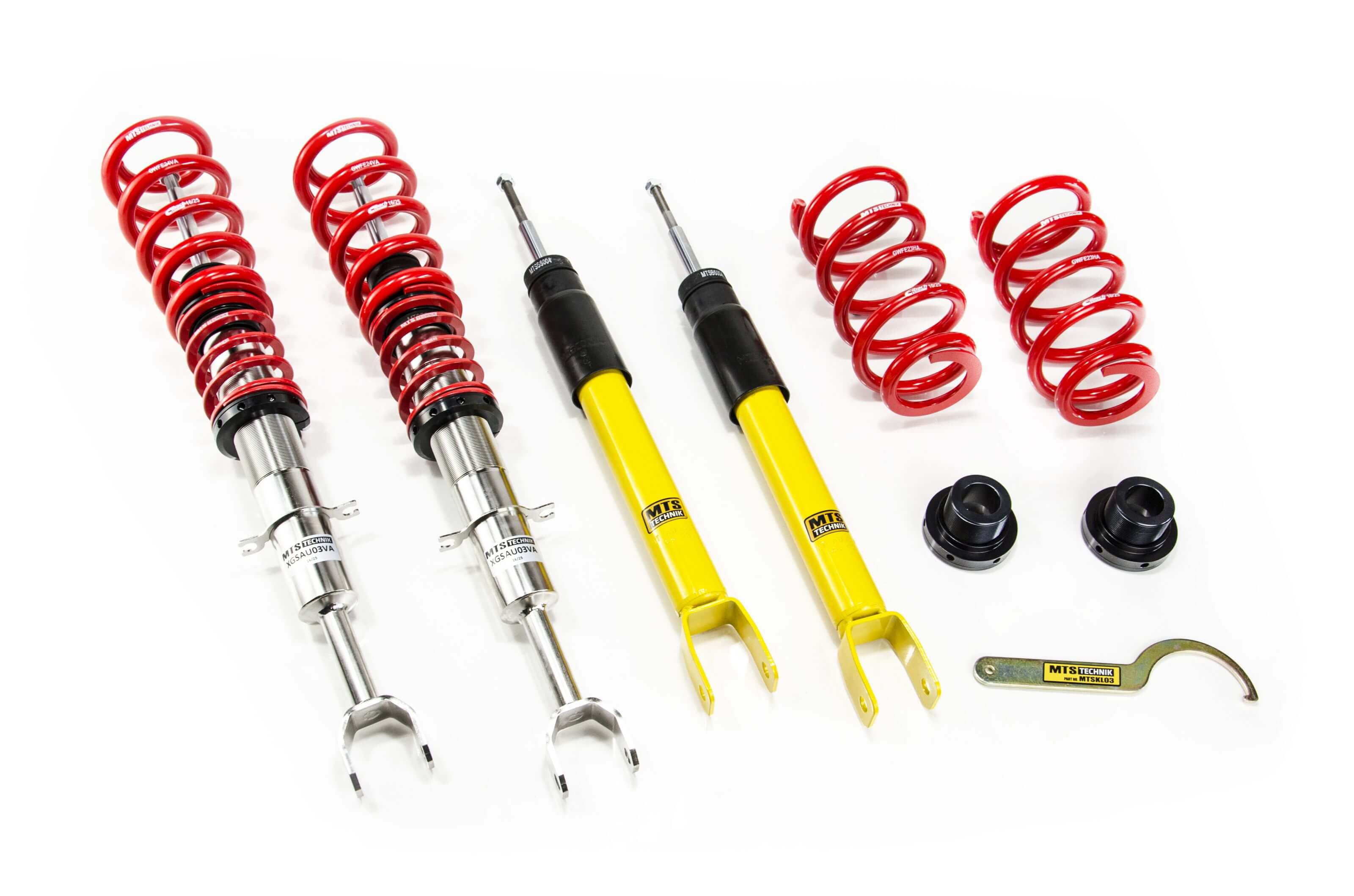 Suspensie Reglabila Coilover MTS Technik Street pentru Audi A8 D2 (4D) - XMTSGWAU22