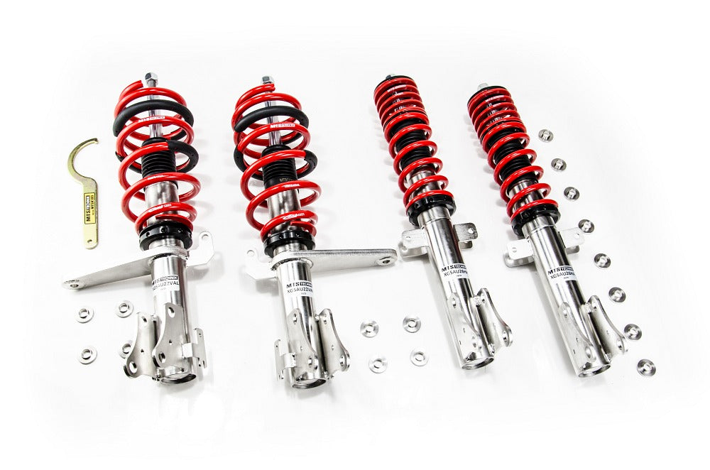 Suspensie Reglabila Coilover MTS Technik Comfort pentru Audi 80 B3 Saloon (89/8A), 90 B3 (89/8A) si altele - XMTSGWAU32-C