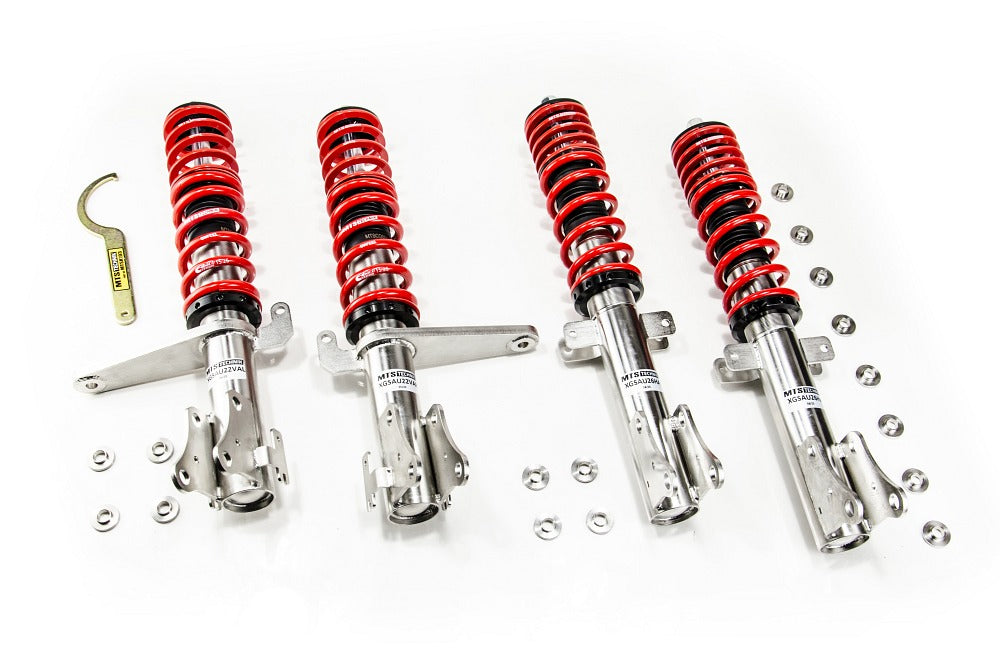 Suspensie Reglabila Coilover MTS Technik Stance pentru Audi 80 B3 Saloon (89/8A), 90 B3 (89/8A) si altele - XMTSGWAU32-S