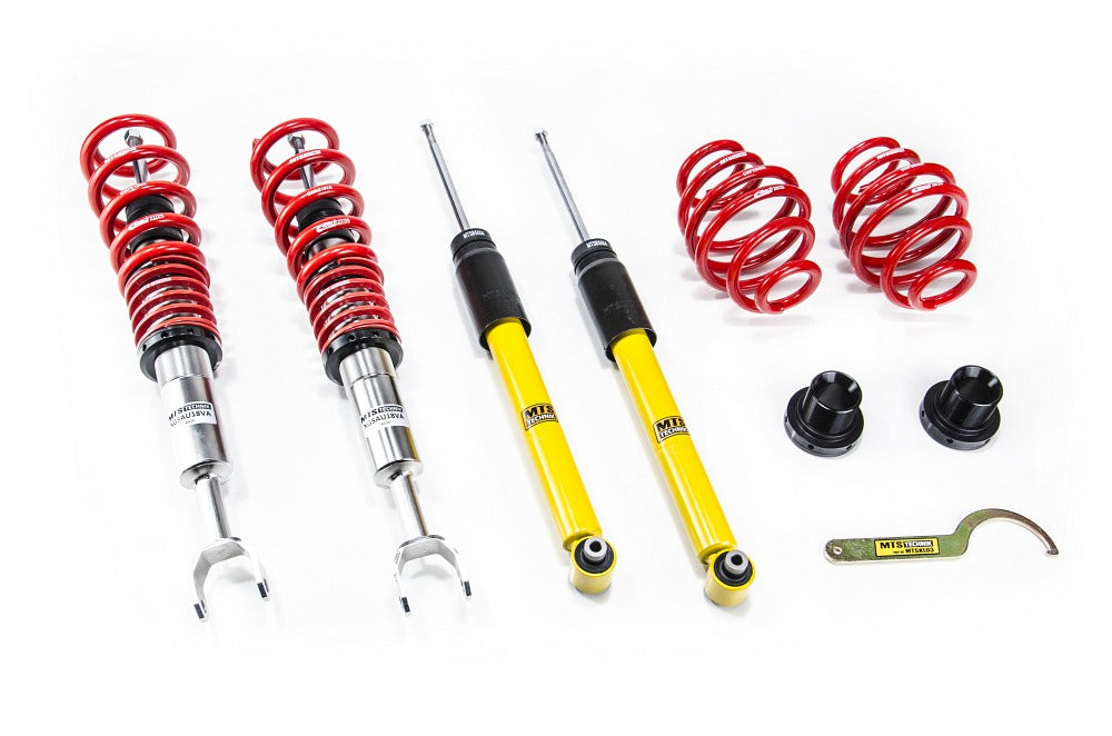 Suspensie Reglabila Coilover MTS Technik Street pentru Audi A6 C5 (4B), A6 C5 Avant (4B) / Skoda SUPERB I (3U) si altele - XMTSGWAU38