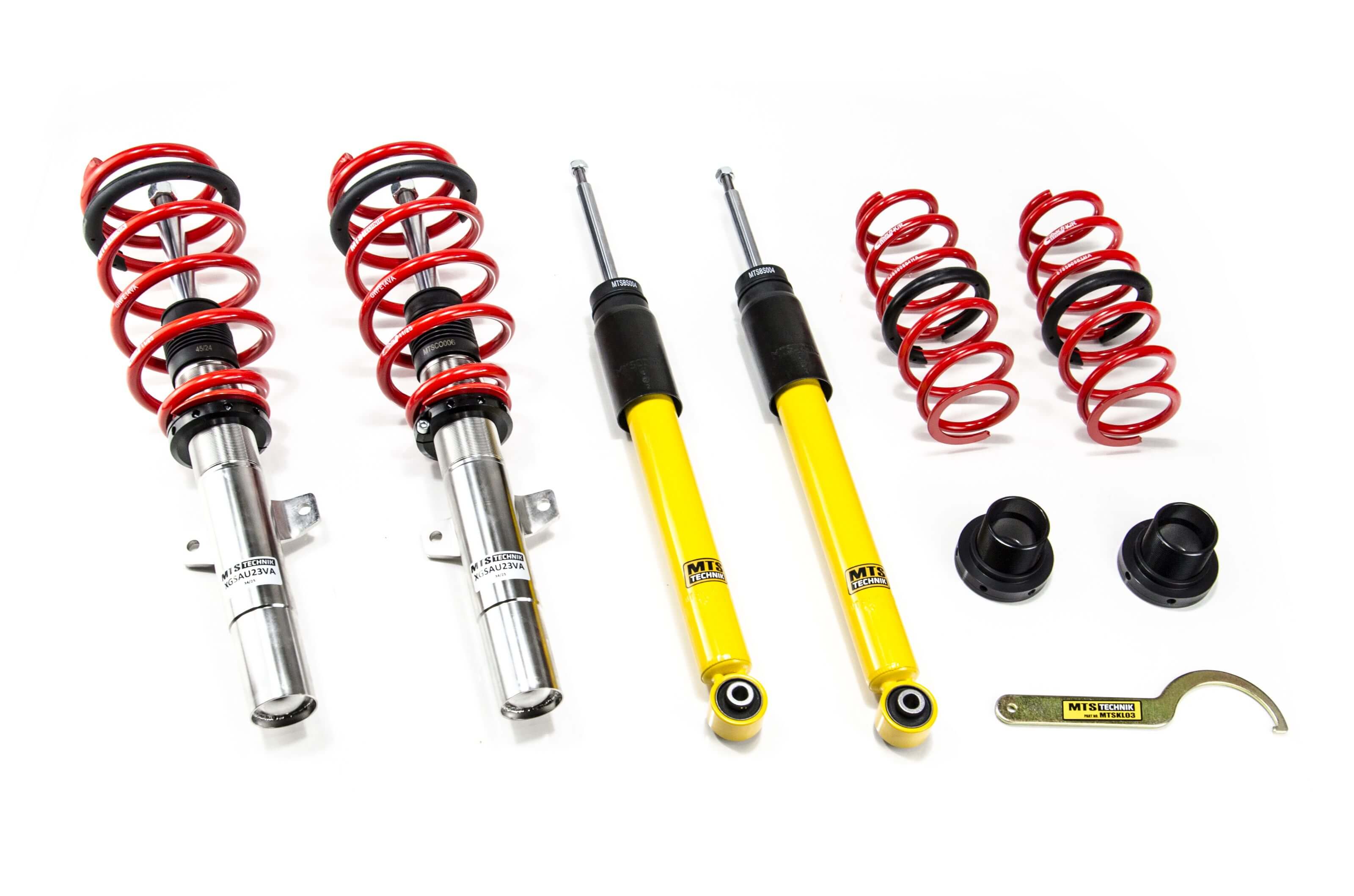 Suspensie Reglabila Coilover MTS Technik Street pentru Audi A1 Sportback (GB) / Seat IBIZA V (KJ) si altele - XMTSGWAU54