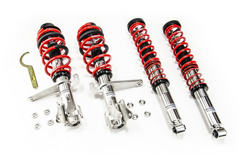 Suspensie Reglabila Coilover MTS Technik Street pentru Audi 80 B3 Saloon (89/8A), 90 B3 (89/8A) si altele - XMTSGWAU69