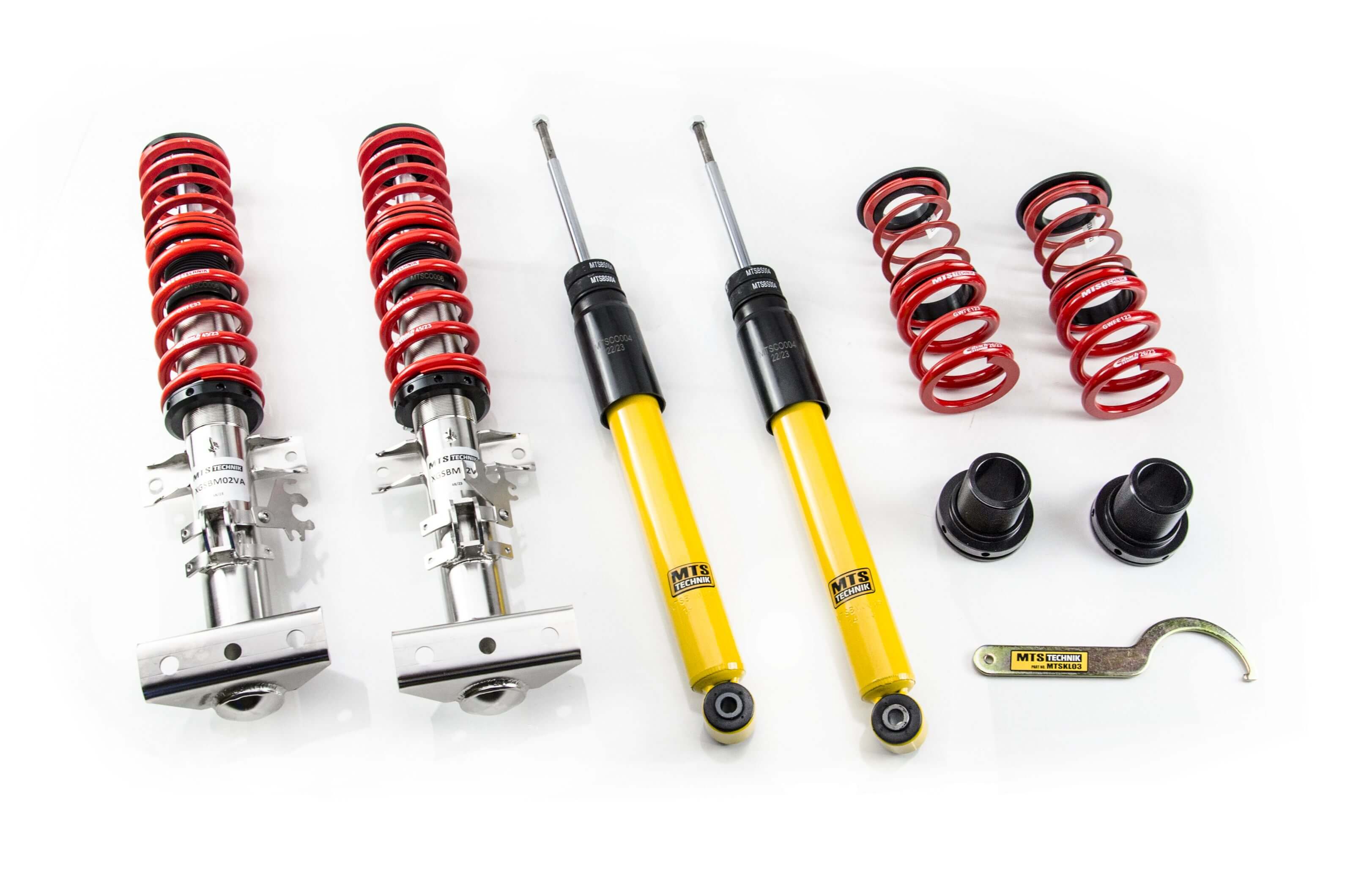 Suspensie Reglabila Coilover MTS Technik Street pentru BMW 3 (E36), 3 Convertible (E36) si altele - XMTSGWBM01