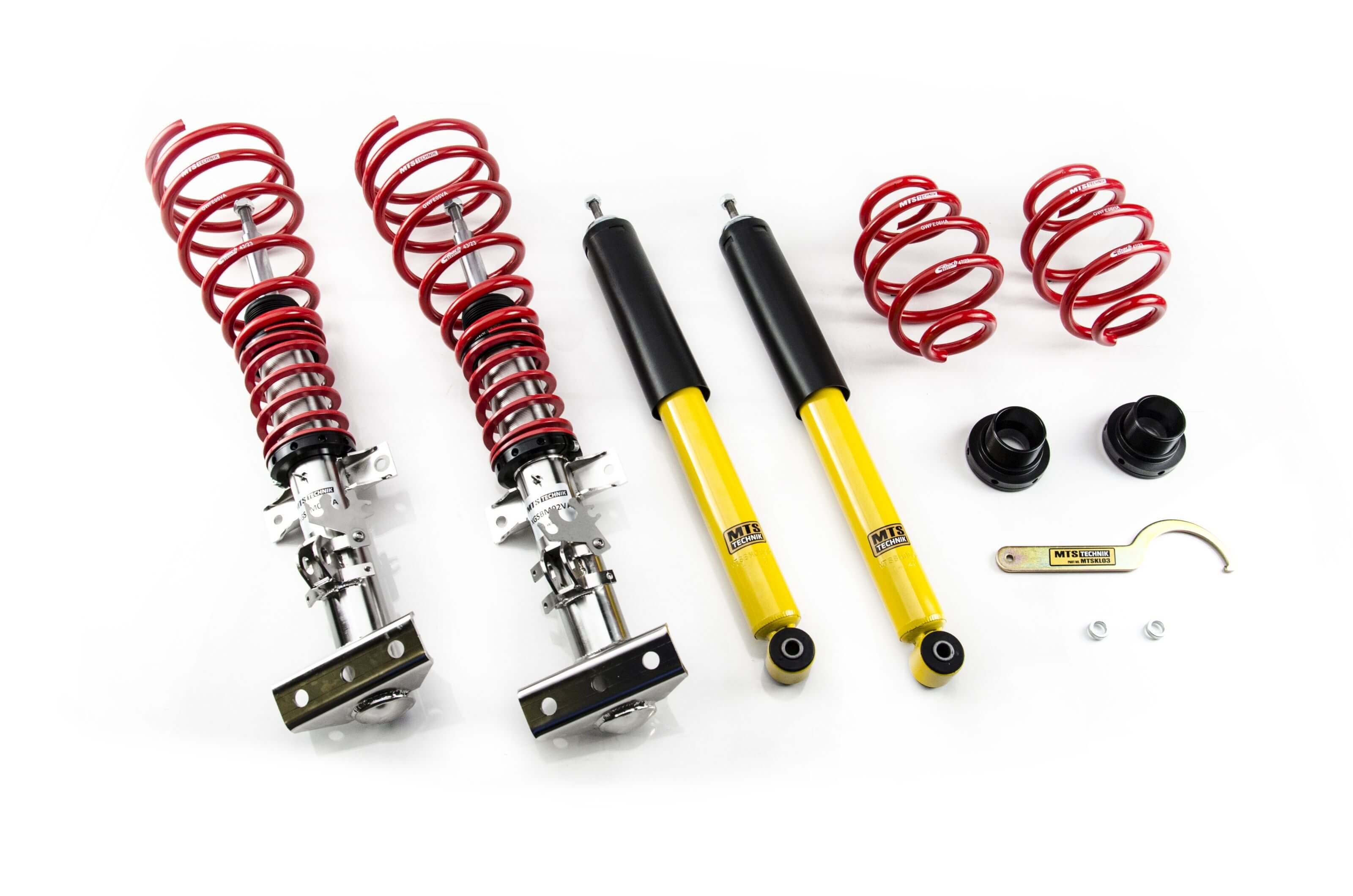 Suspensie Reglabila Coilover MTS Technik Comfort pentru BMW 3 Compact (E36), Z3 Coupe (E36) si altele - XMTSGWBM02-C