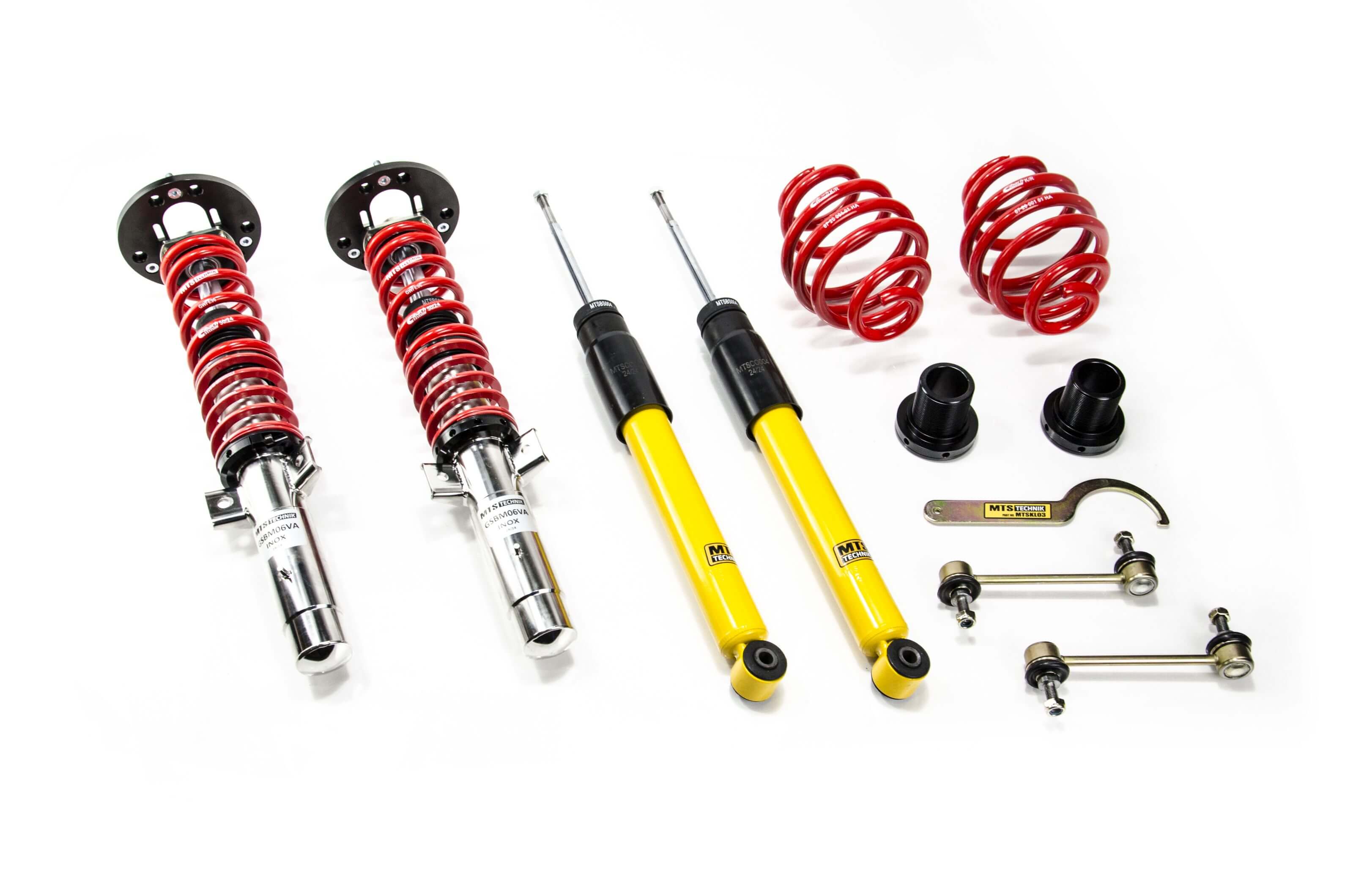 Suspensie Reglabila Coilover MTS Technik Comfort pentru BMW 3 (E46), 3 Compact (E46) si altele - XMTSGWBM118-C