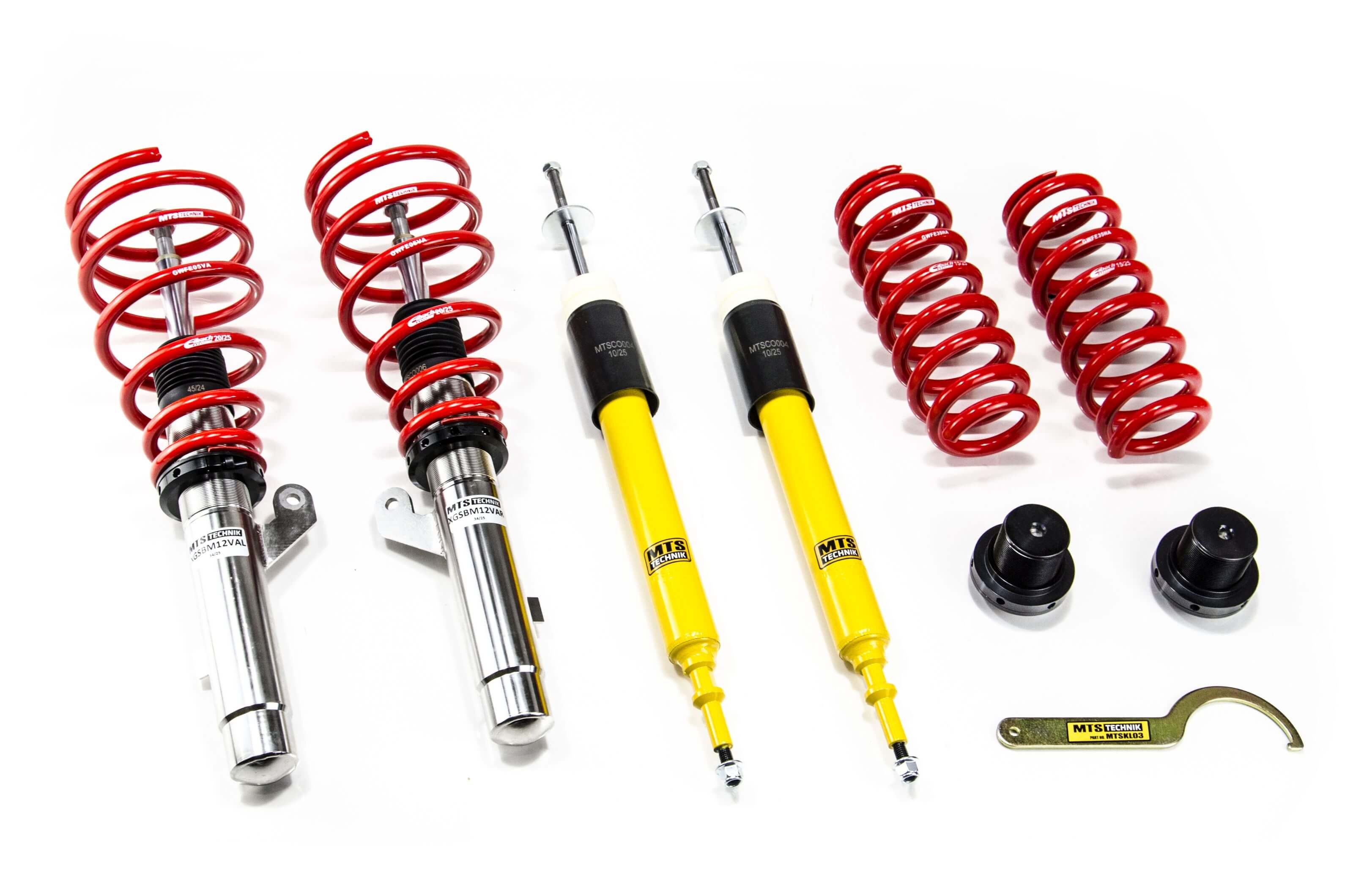 Suspensie Reglabila Coilover MTS Technik Comfort pentru BMW 1 (E81), 1 (E87) si altele - XMTSGWBM12-C