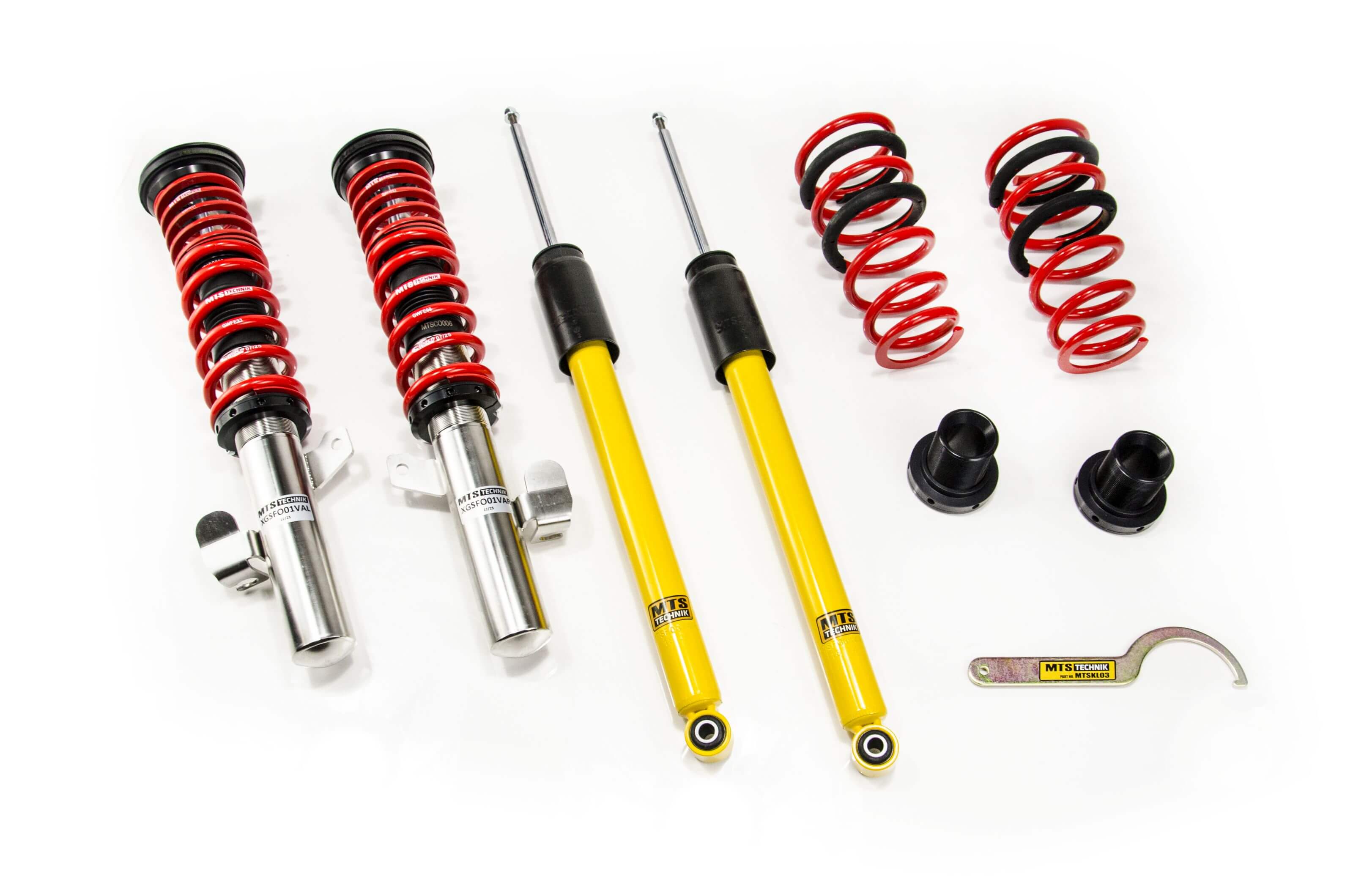 Suspensie Reglabila Coilover MTS Technik Street pentru Ford C-MAX (DM2), FOCUS C-MAX (DM2) - XMTSGWFO18