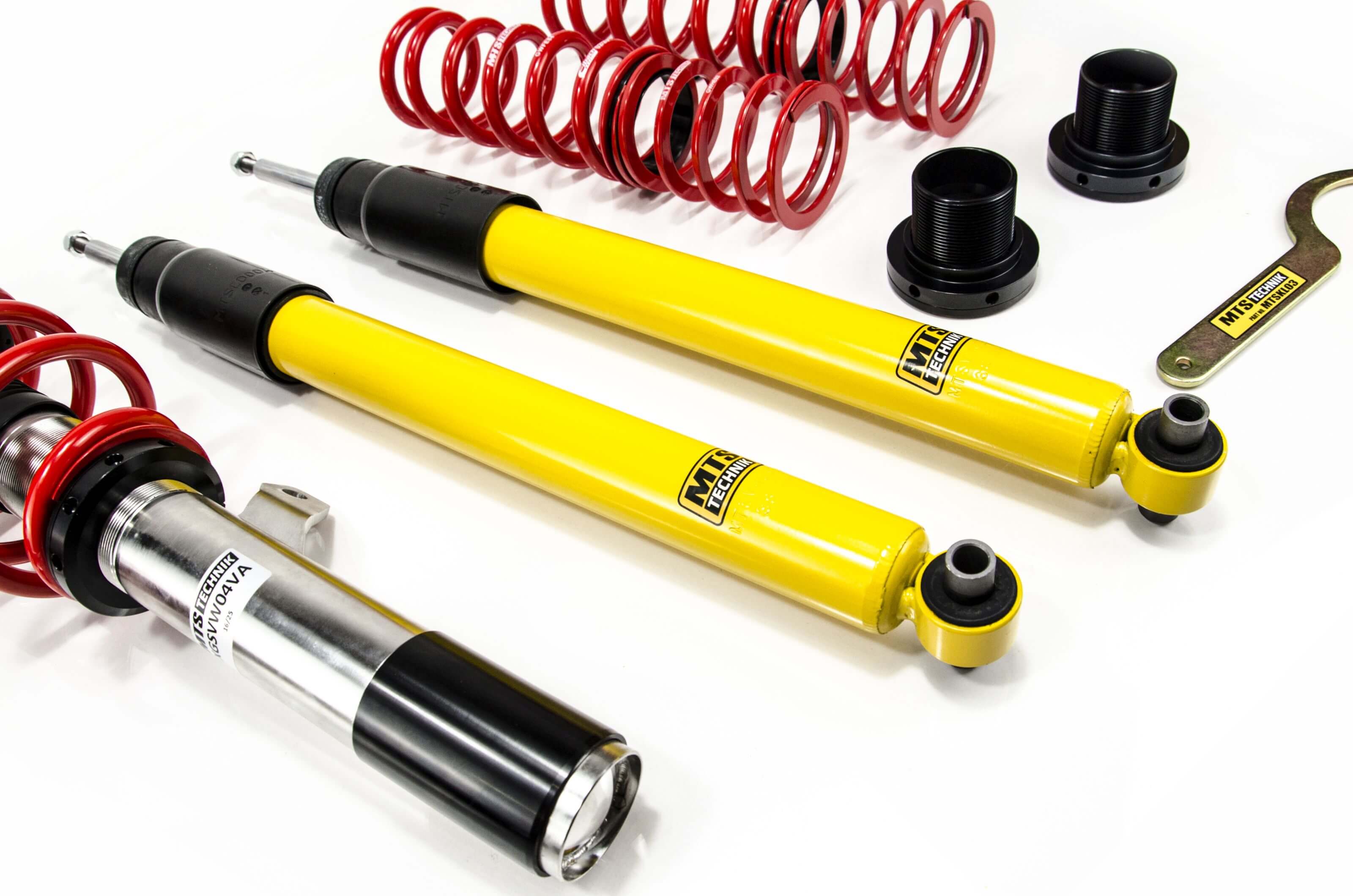 Suspensie Reglabila Coilover MTS Technik Street pentru Skoda SUPERB III (3V), SUPERB III Estate (3V) / Volkswagen PASSAT B8 (3G2), PASSAT B8 Variant (3G5) si altele - XMTSGWVW103