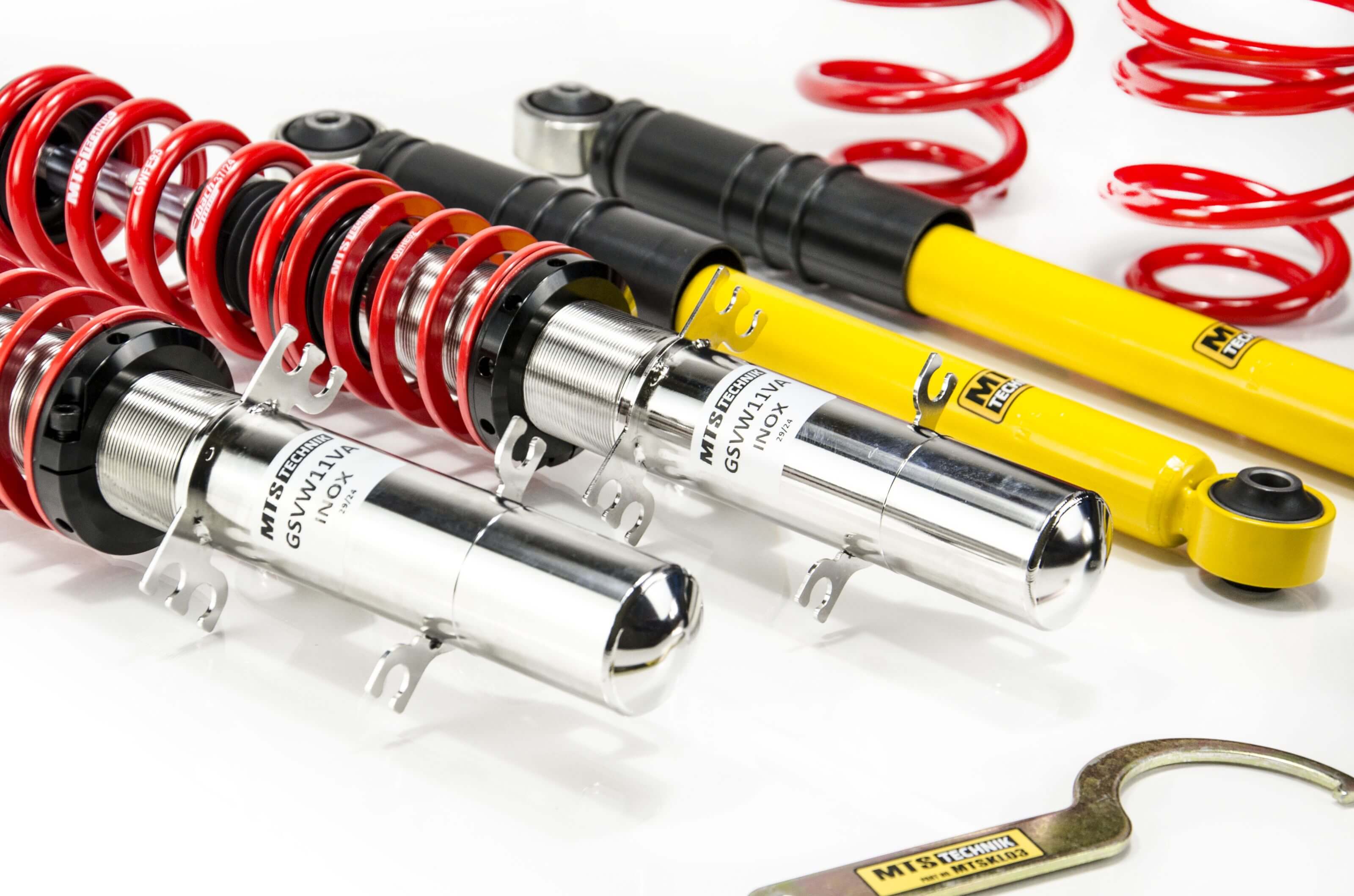 Suspensie Reglabila Coilover MTS Technik Street pentru Audi A3 (8L), TT (8N) / Seat LEON (1M) si altele - XMTSGWVW11