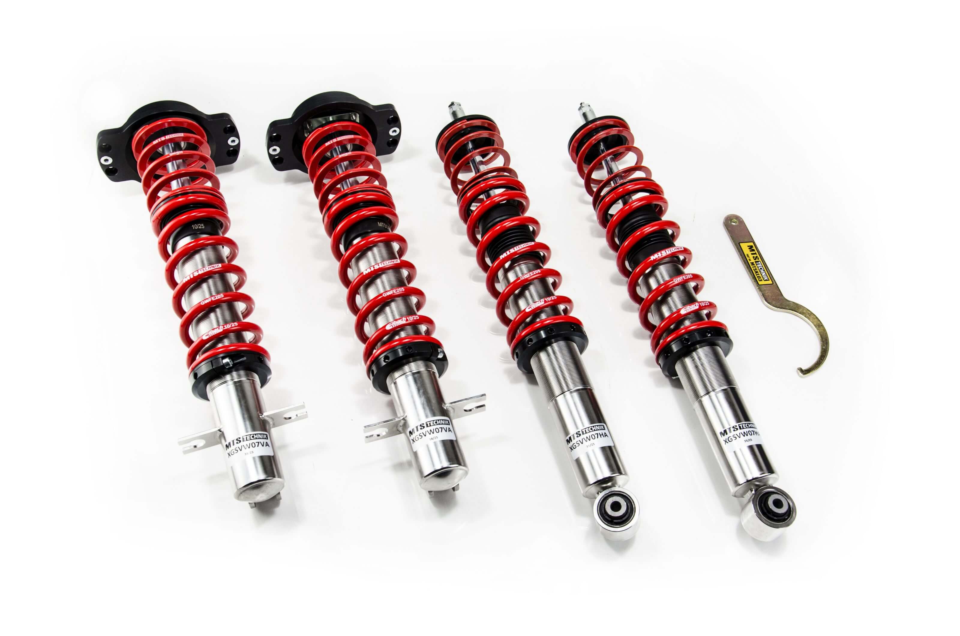 Suspensie Reglabila Coilover MTS Technik Street pentru Volkswagen GOLF I (17), GOLF I Convertible (155) si altele - XMTSGWVW85