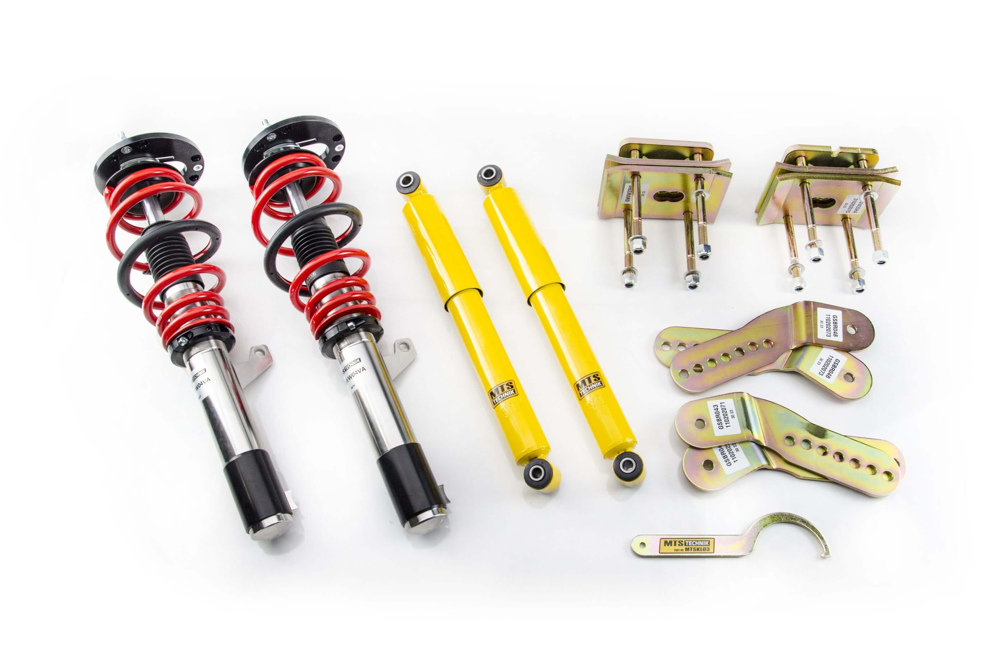 Suspensie Reglabila Coilover MTS Technik Street pentru Volkswagen CADDY III Box Body/MPV (2K/2C), CADDY III MPV (2K/2C) si altele - XMTSGWVW93