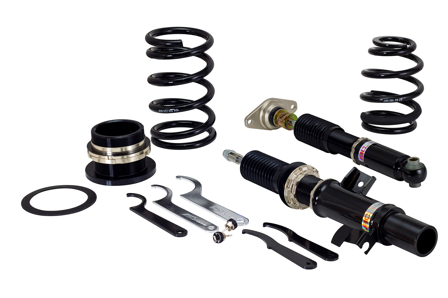 Suspensie Reglabila Coilover BC Racing BR - Volvo V70 Y20 (07-18) FWD, W/O SELF-LEVELLING