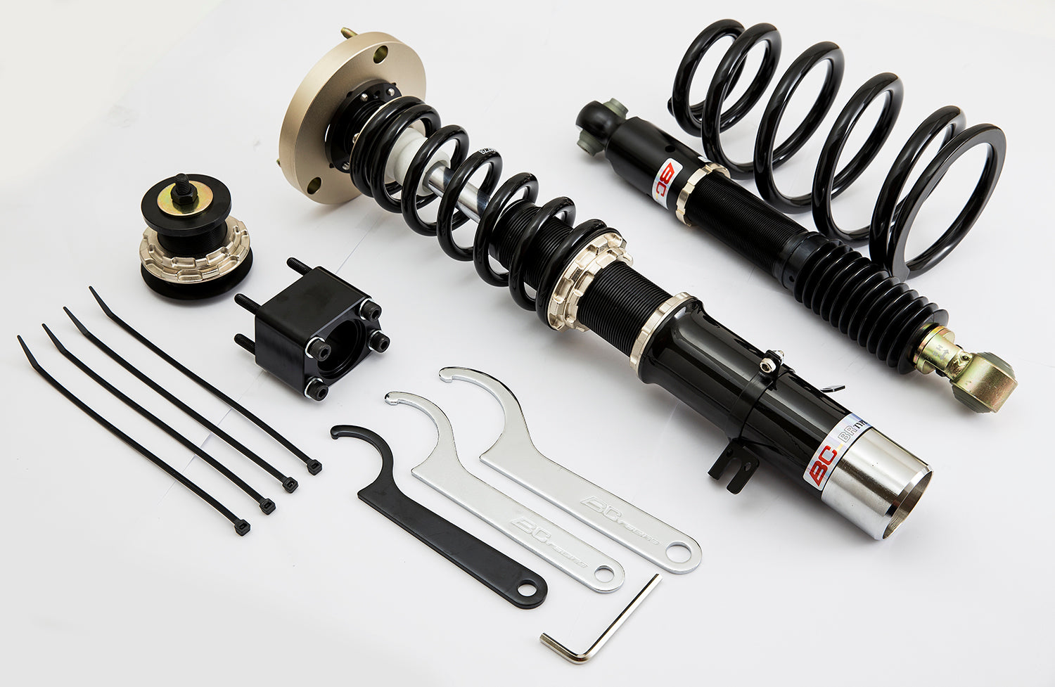 Suspensie Reglabila Coilover BC Racing BR - Volvo 240 240 (74-93) RWD, RCA INCLUDED, sudabil (ZG-12-BR-RA)