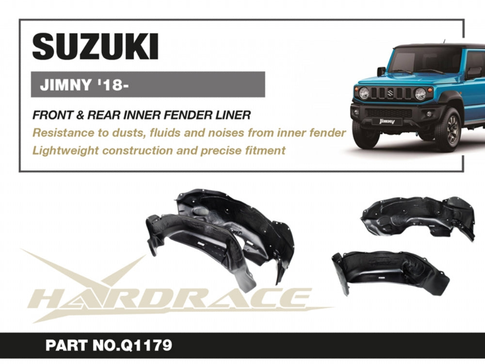 Aparatoare noroi fata spate interior Hardrace pentru Suzuki Jimny - Q1179