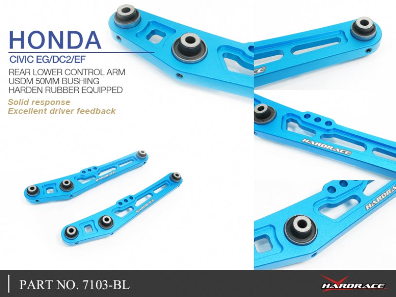 Brat suspensie inferior spate Hardrace pentru Honda CRX / Civic - 7103-BL