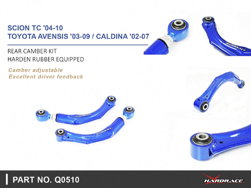Kit corectie camber spate Hardrace pentru Toyota Avensis - Q0510