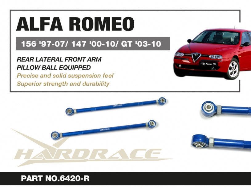 Brat suspensie brat transversal spate Hardrace pentru Alfa Romeo 147 / 156 - 6420-R