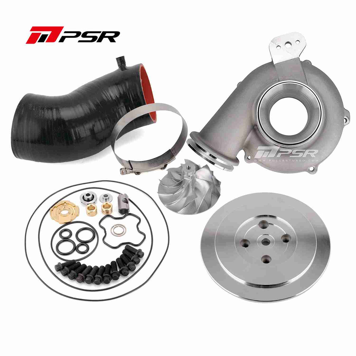 Turbina Pulsar T51R MOD capac de montat singur imbunatatit kit pentru 99.5 03 7.3L Ford - PSR-140138202