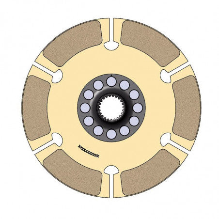 Disc de ambreiaj AP Racing rigid 184MM 22.0X26-7.11