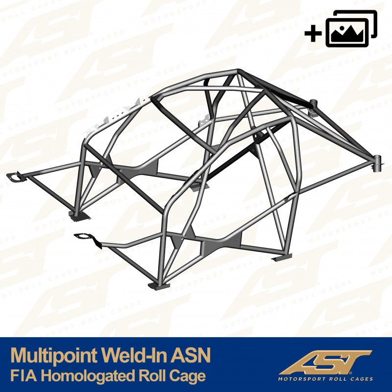 AST Roll Cage 12-puncte (Weld-In) pentru BMW (E92) 3-Series E92 2 usi Coupe RWD