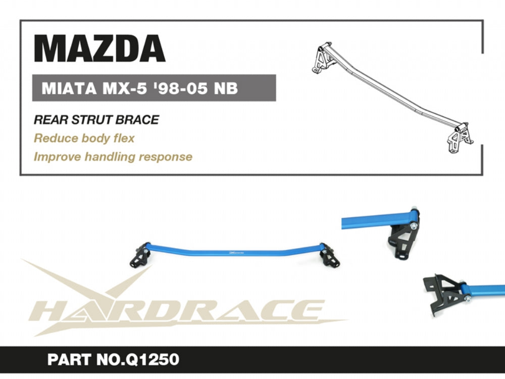 Bara rigidizare telescoape spate Hardrace pentru Mazda MX-5 - Q1250
