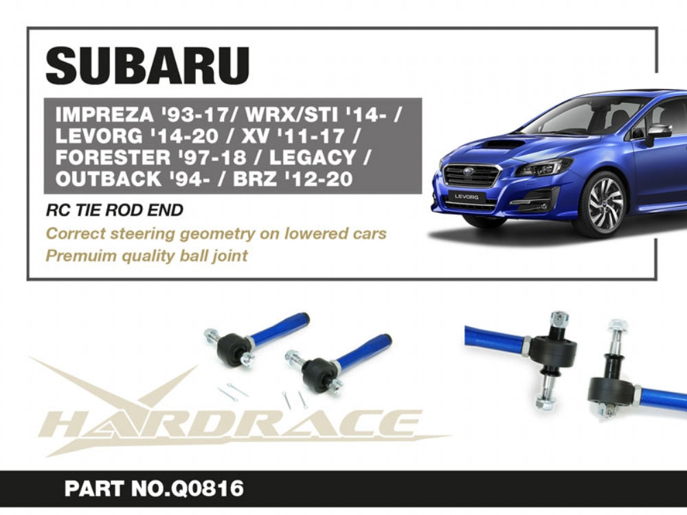 Capat de bara pentru roll center Hardrace pentru Subaru BRZ / Forester / Toyota GR 86 / GT86 - Q0816