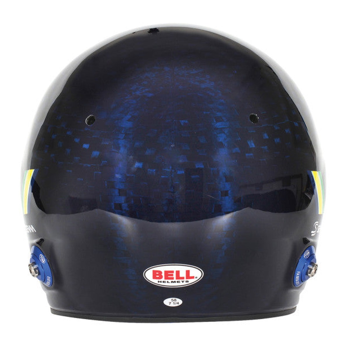 CASCA BELL MAG-10 CARBON AYRTON SENNA HANS FIA8859-2024/SA2020