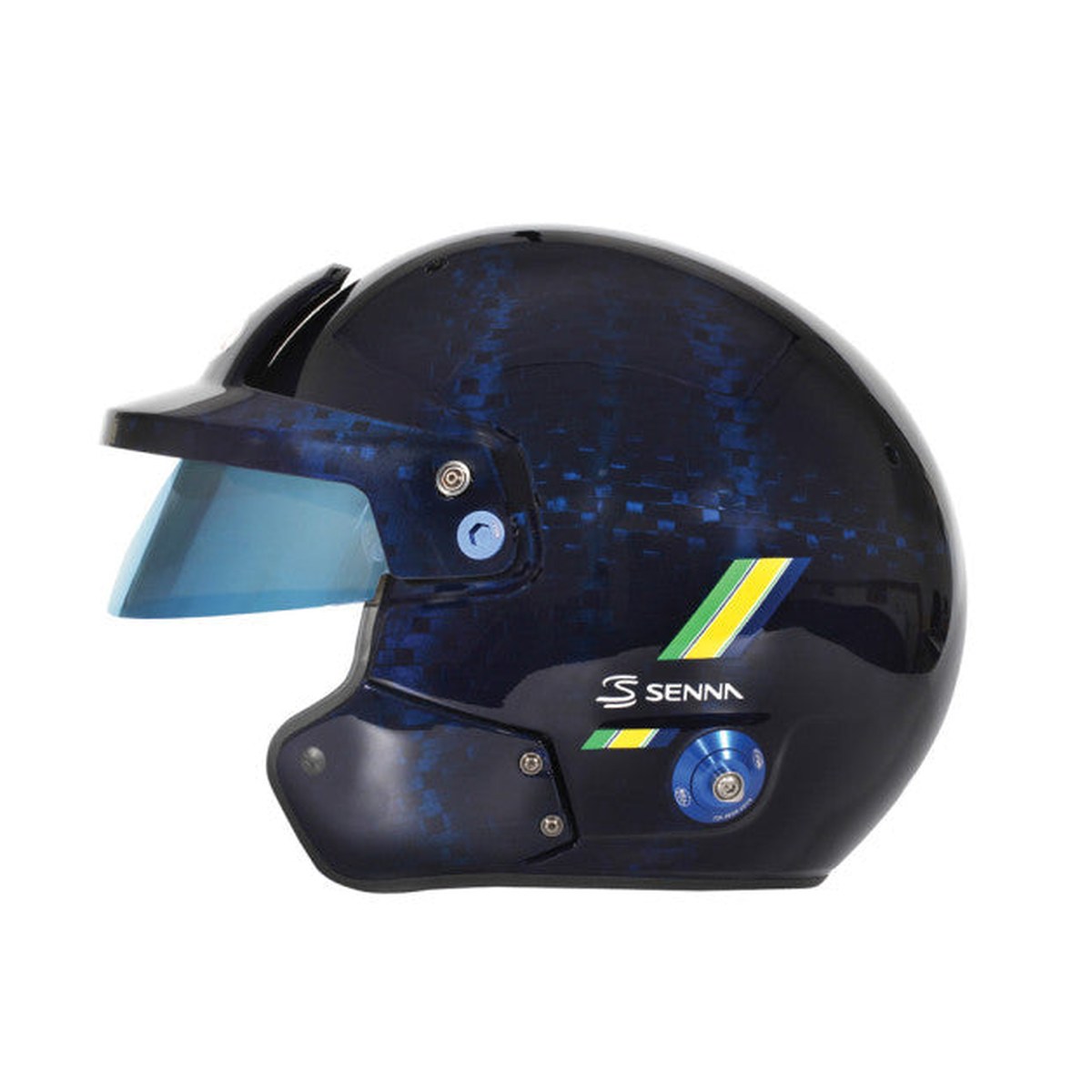 CASCA BELL MAG-10 CARBON AYRTON SENNA HANS FIA8859-2024/SA2020