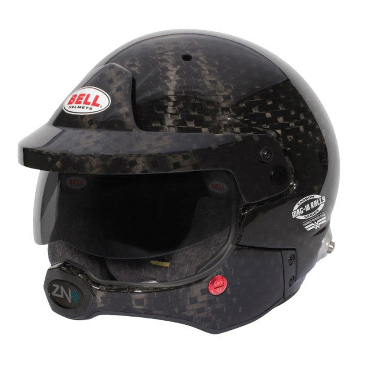 CASCA BELL MAG-10 RALLY WW CARBON HANS FIA8859-2024/SA2020