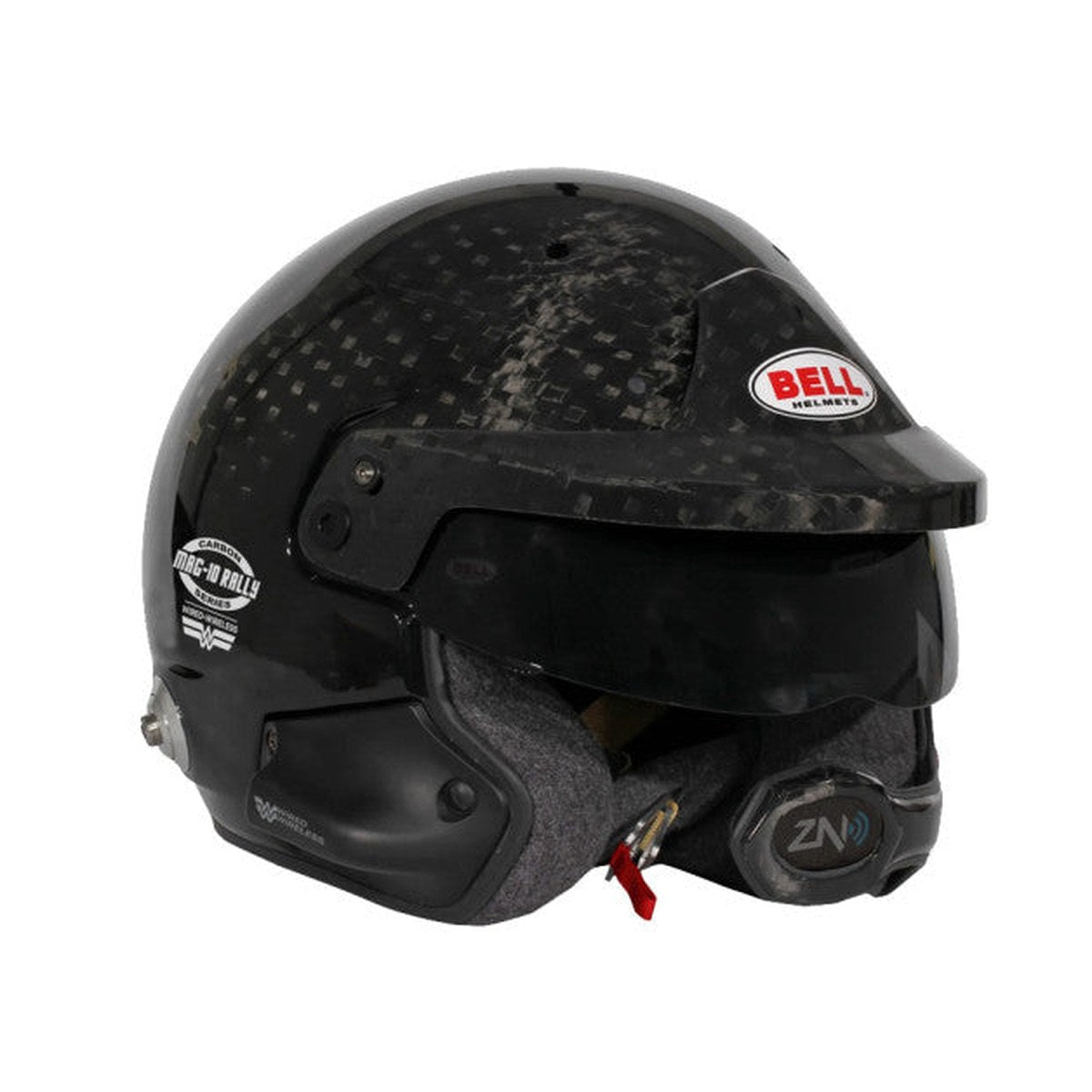 CASCA BELL MAG-10 RALLY WW CARBON HANS FIA8859-2024/SA2020