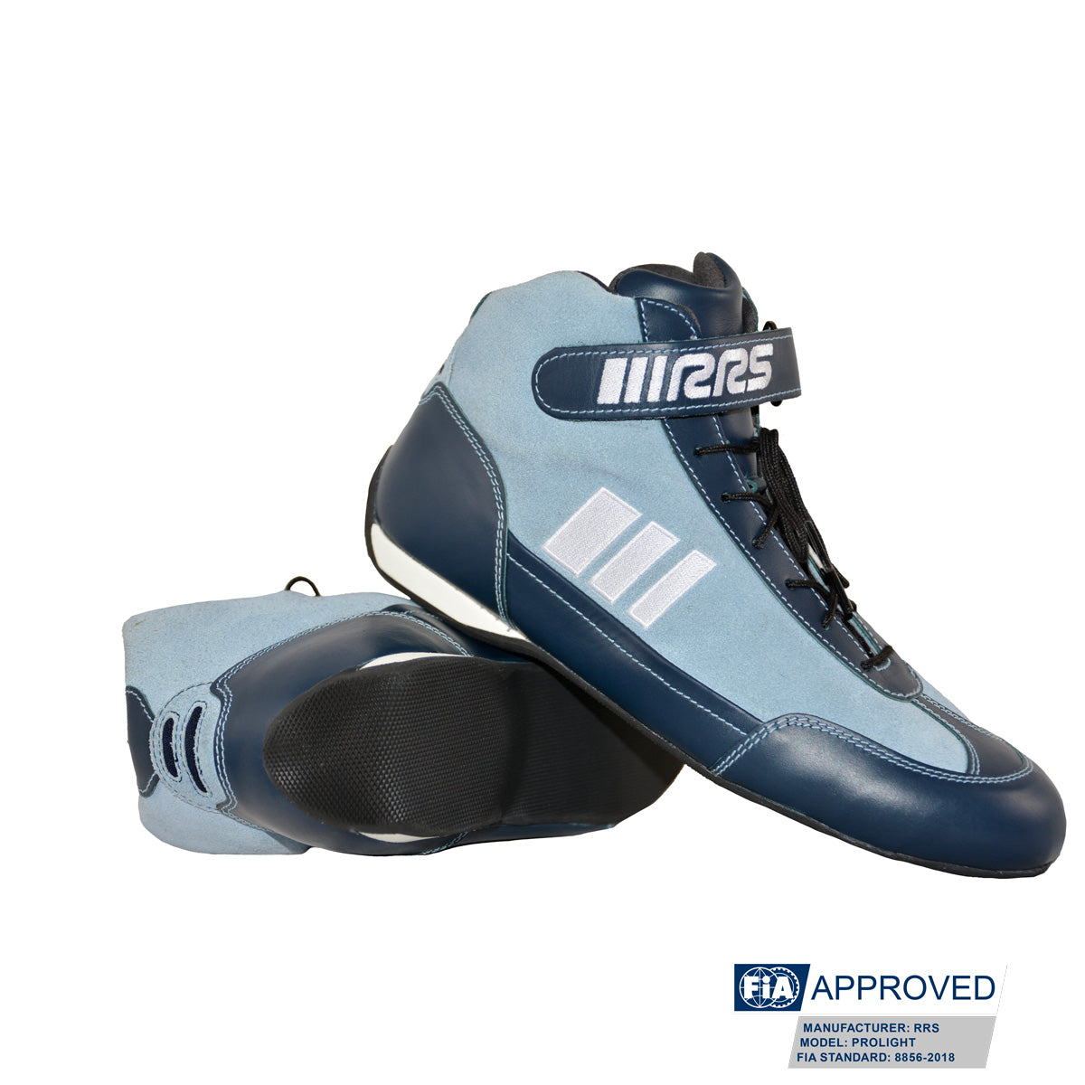 Ghete FIA RRS PROLIGHT Albastru deschis