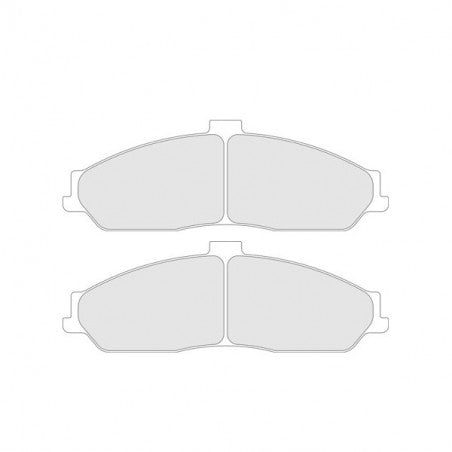 Placute Frana Fata CL Brakes RC6 - CORVETTE C5