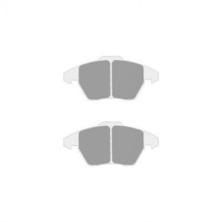 Placute Frana Fata CL Brakes RC6 - PEUGEOT 207 / 307 / VOLKSWAGEN GOLF 5
