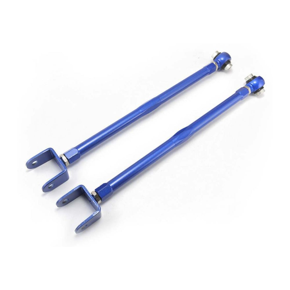 Brate Camber Reglabile Spate Inferioare BMW Seria 3 E46, Set Stanga si Dreapta, Albastru, Let's Race